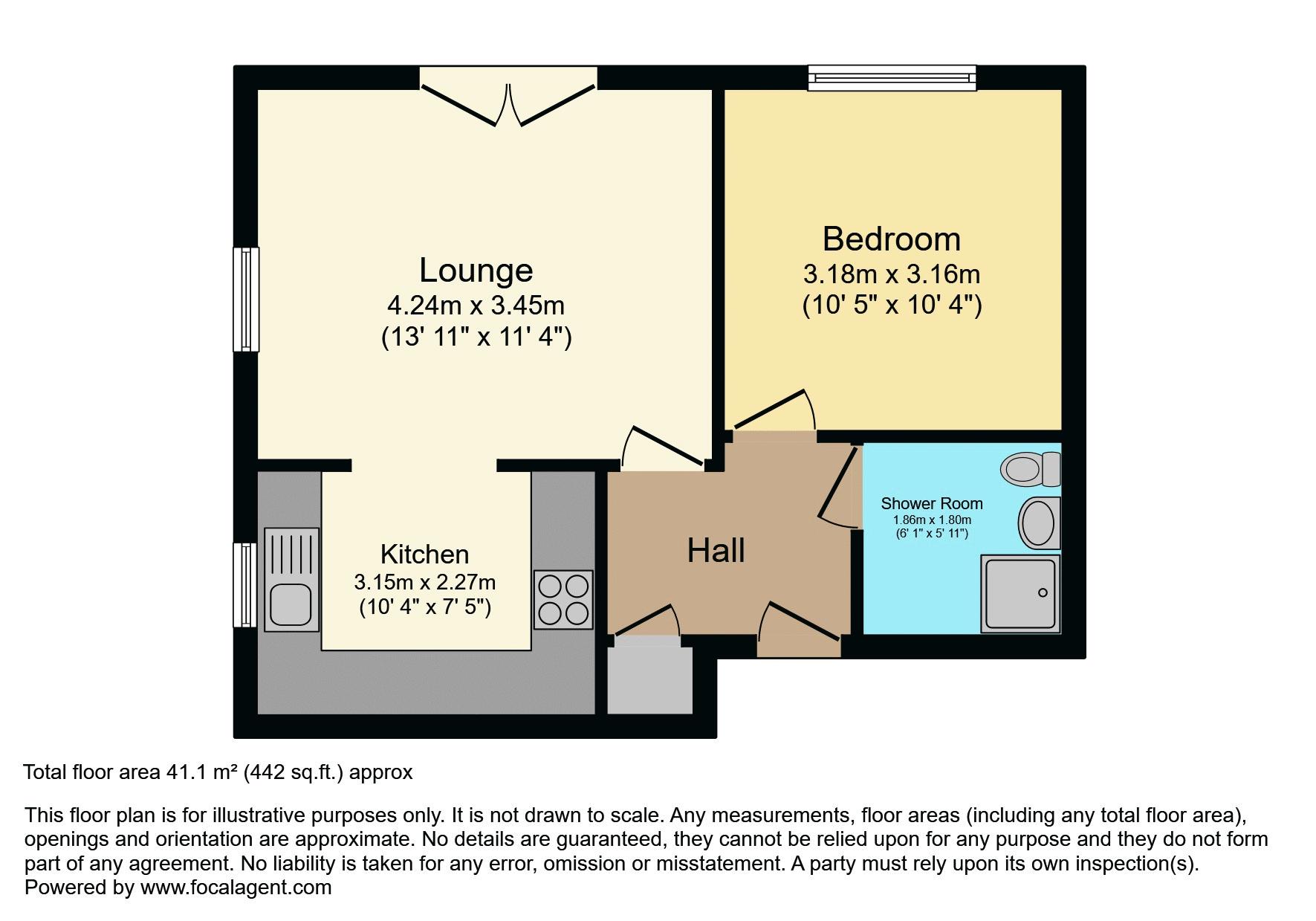 3, Regency Gardens, Cheltenham floorplan