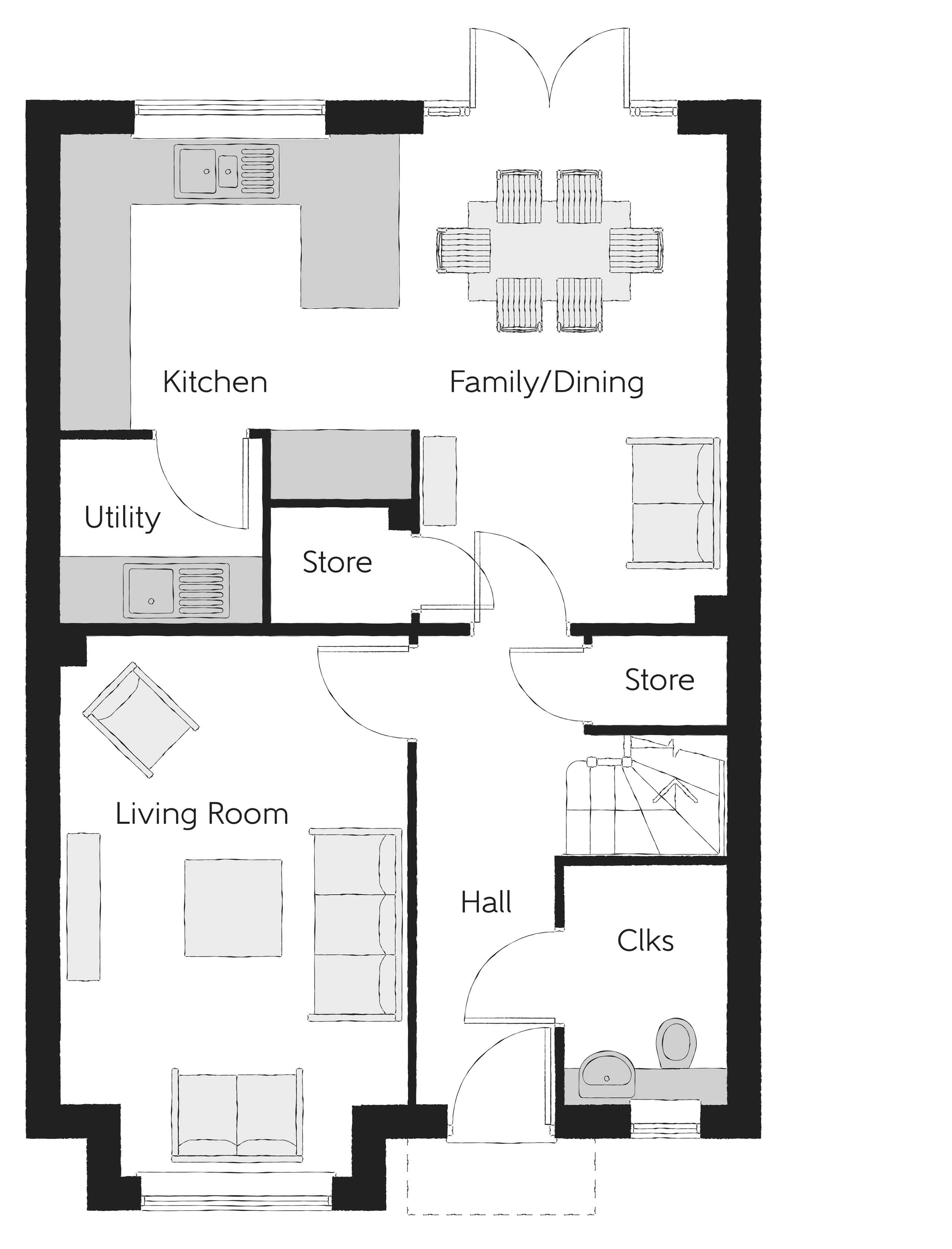 262, Mill Road, Sharnbrook floorplan