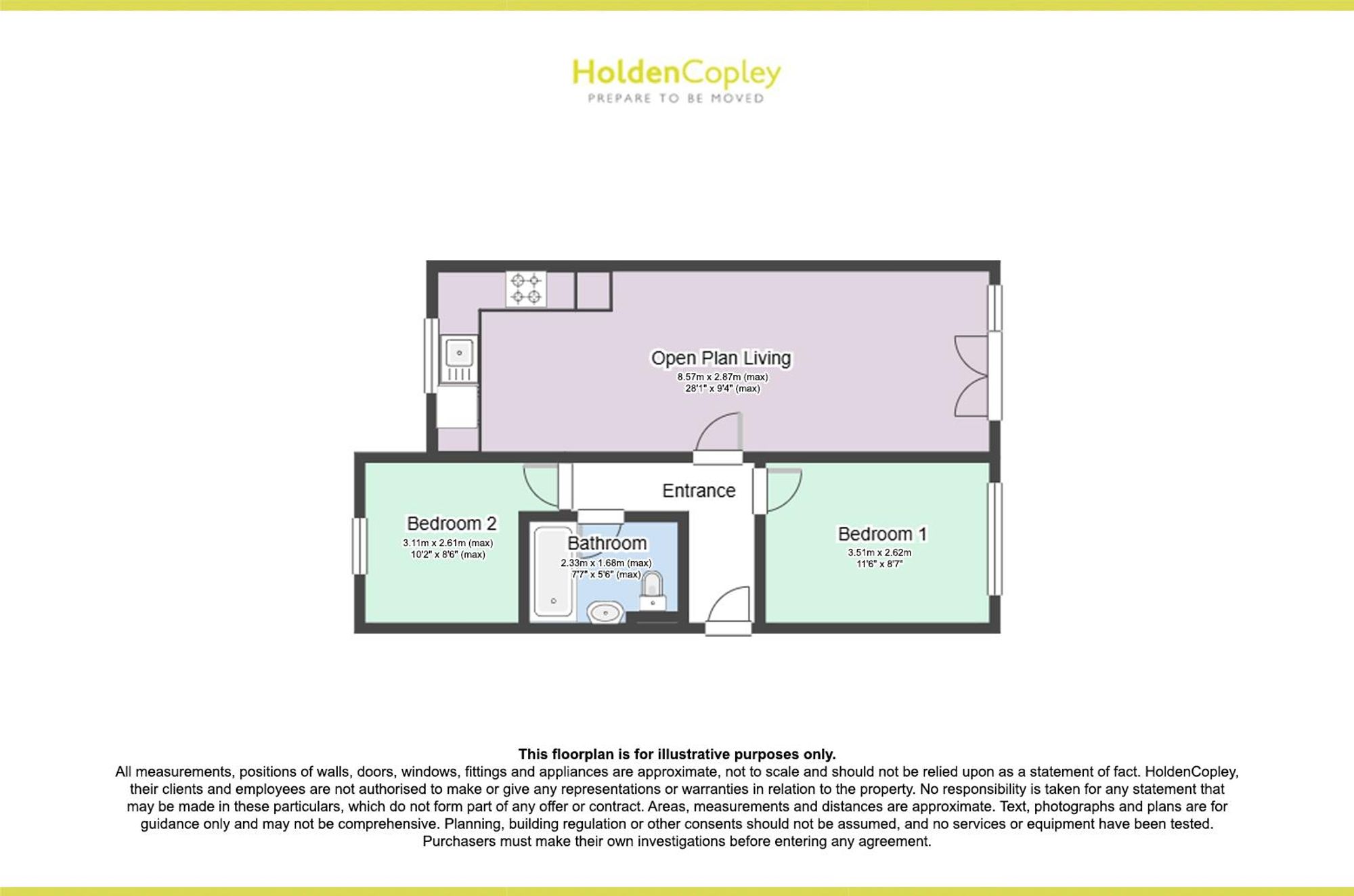 10 Valley Court, Nottingham floorplan