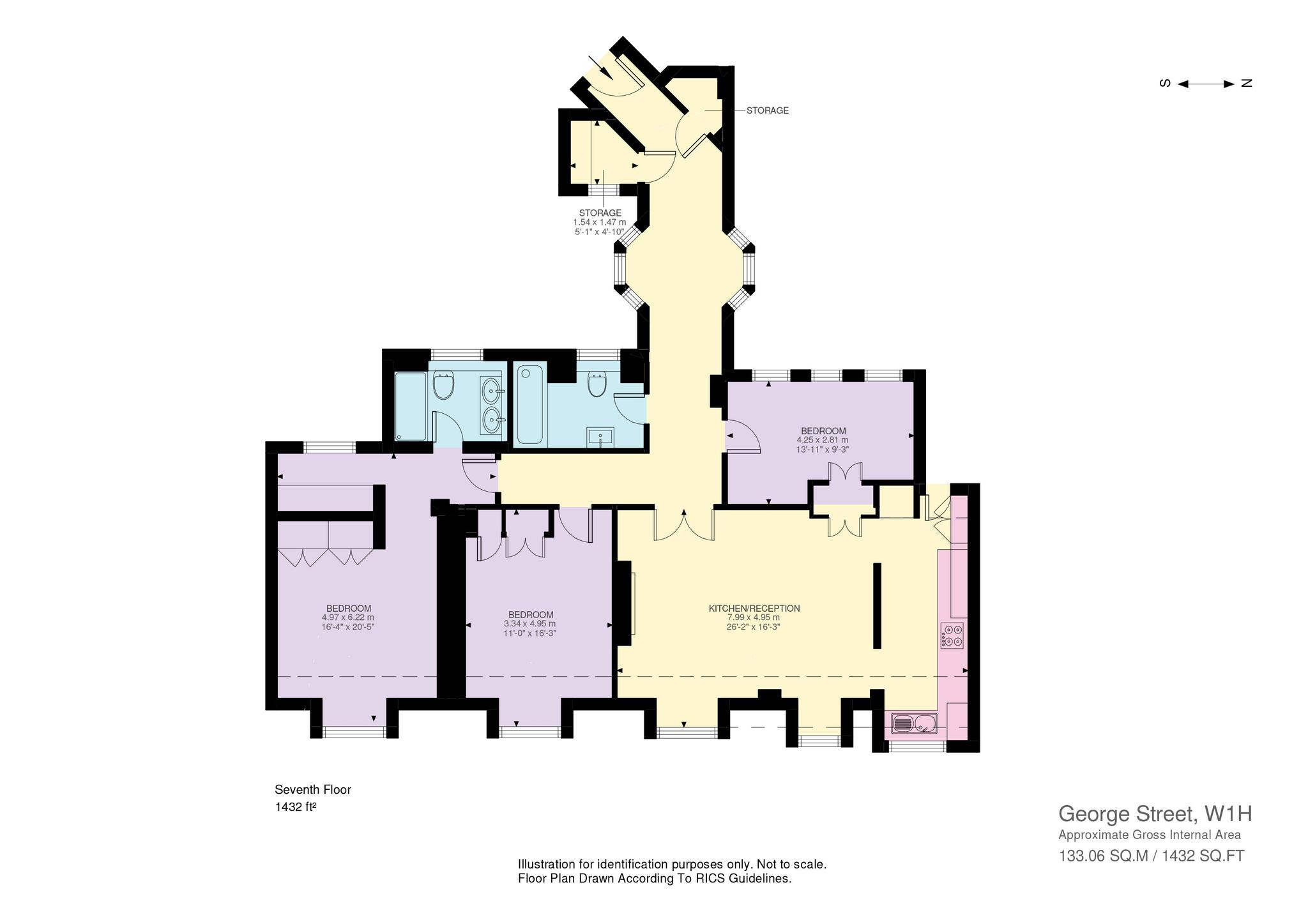 George Street, London floorplan