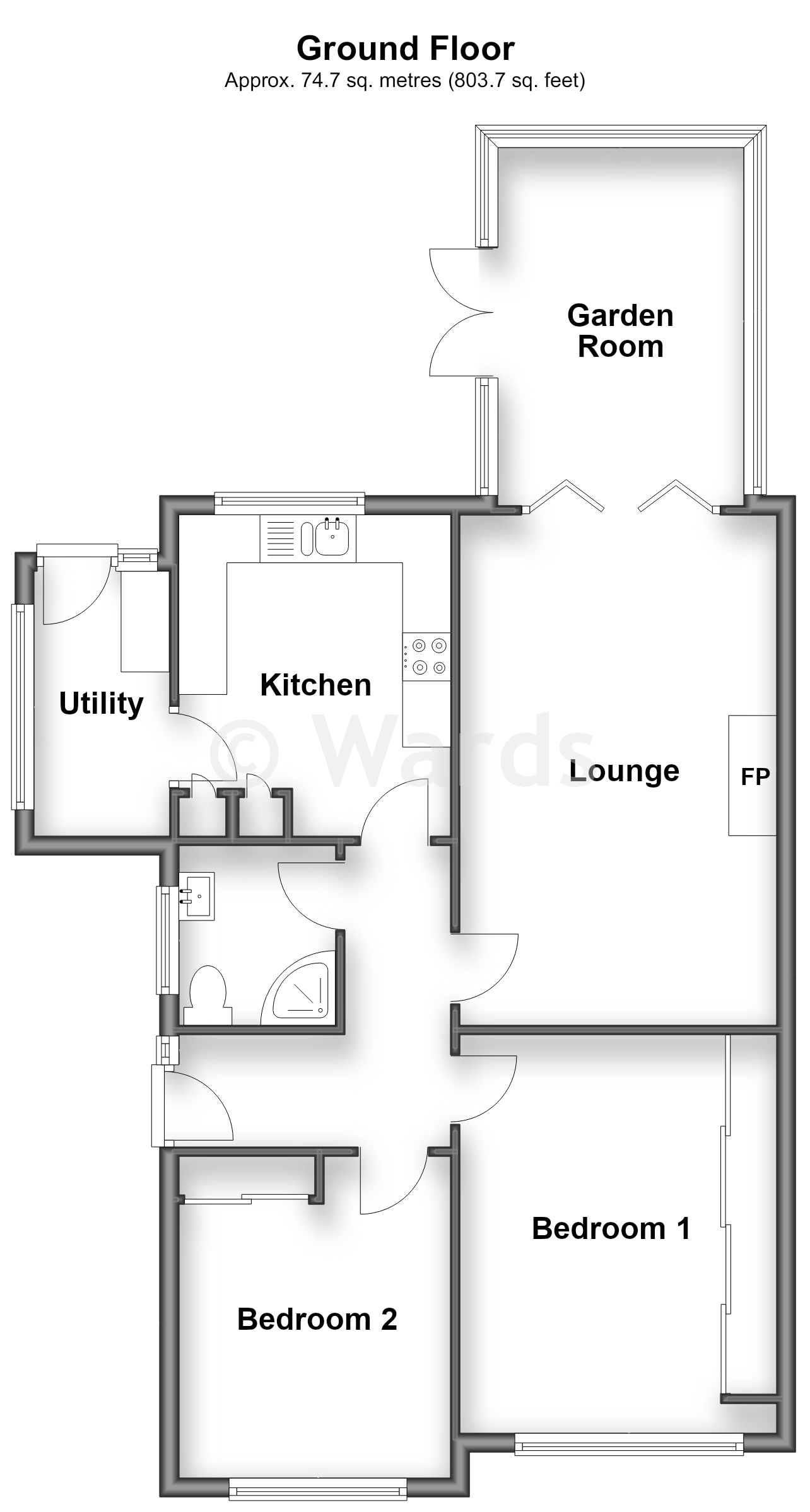 16, The Street, Deal floorplan
