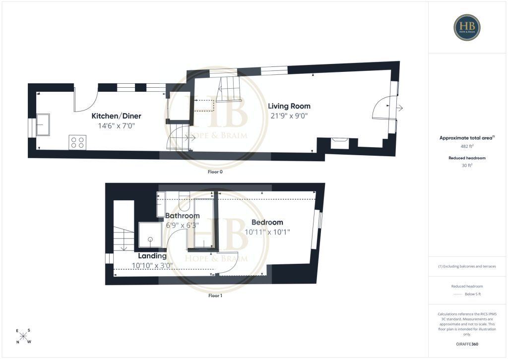 Old Church Lane, Whitby floorplan