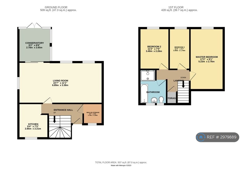 Arran Close, Cambridge floorplan