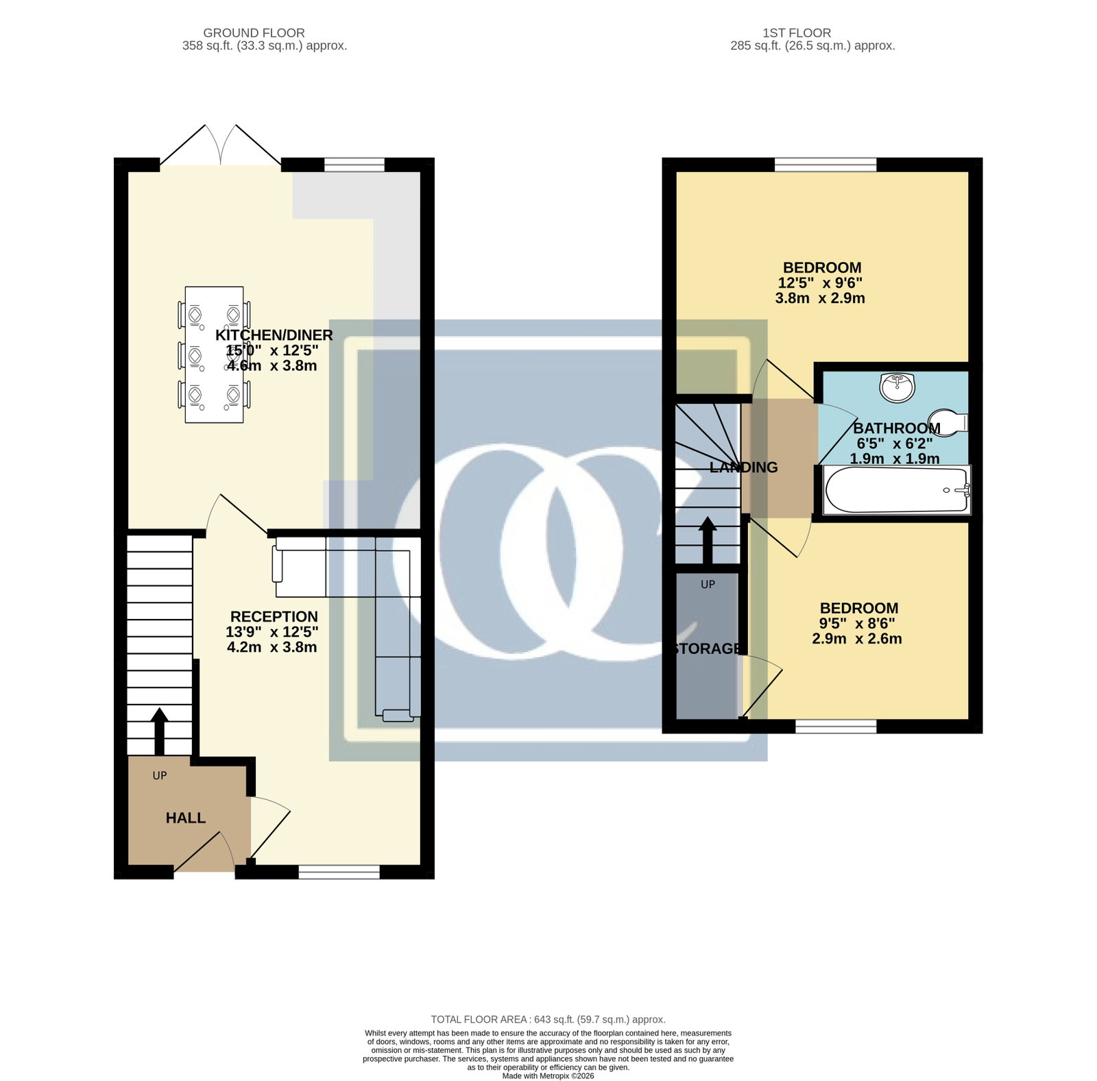 21, Wavendon Close, Coventry floorplan