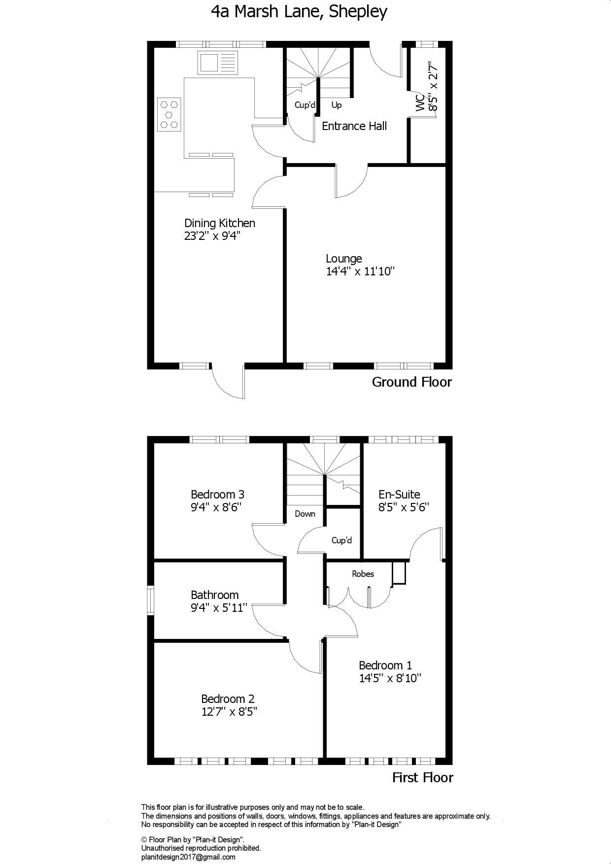 The Courtyard, 4a, Marsh Lane, Huddersfield floorplan