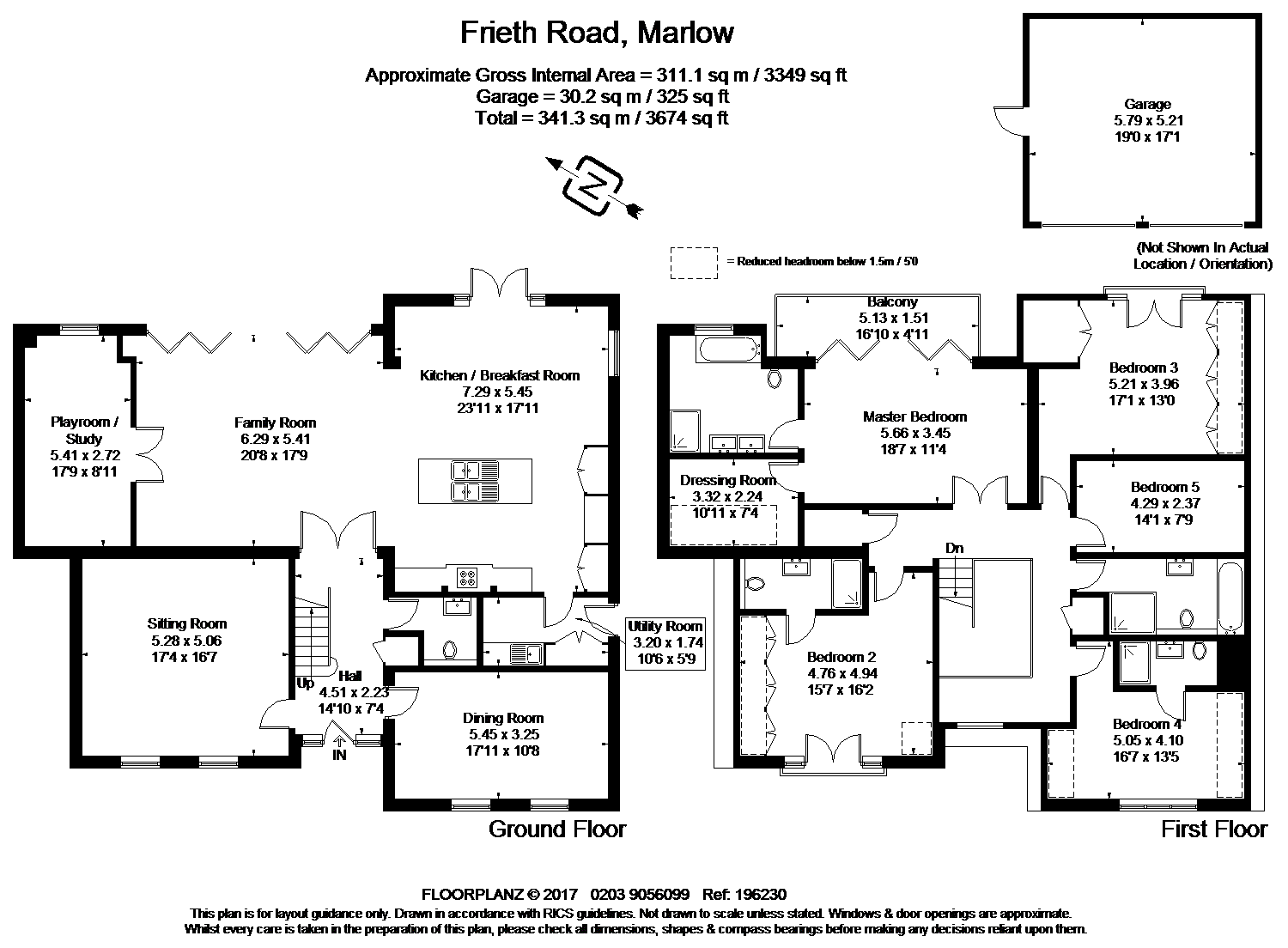New home, 5 bed detached house for sale in Frieth Road, Marlow