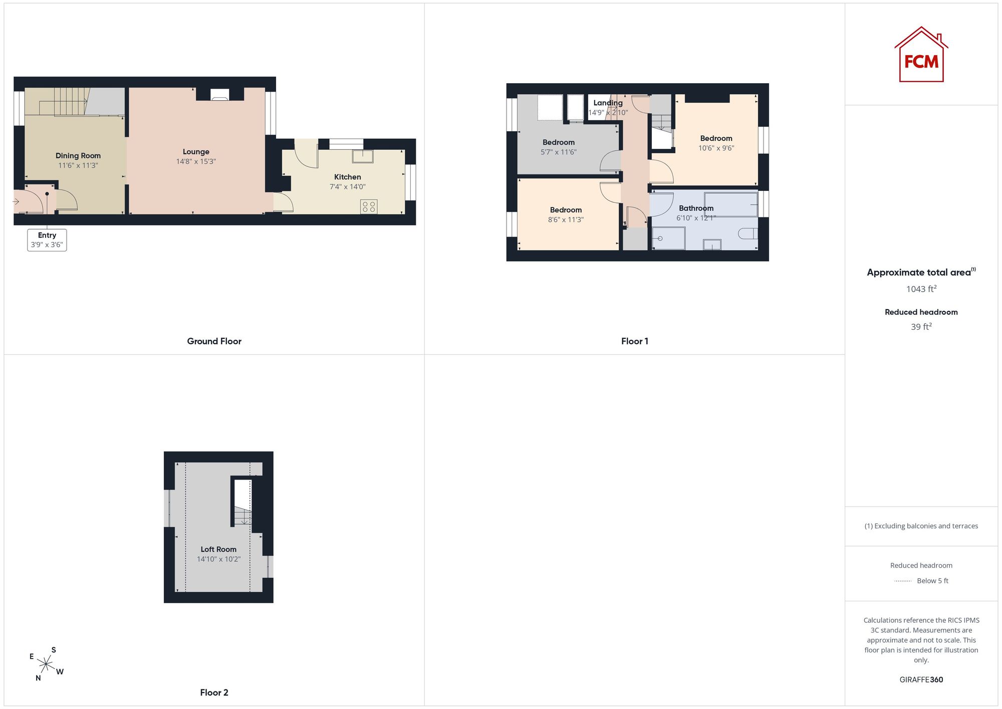 8 Jackson Street, Workington floorplan