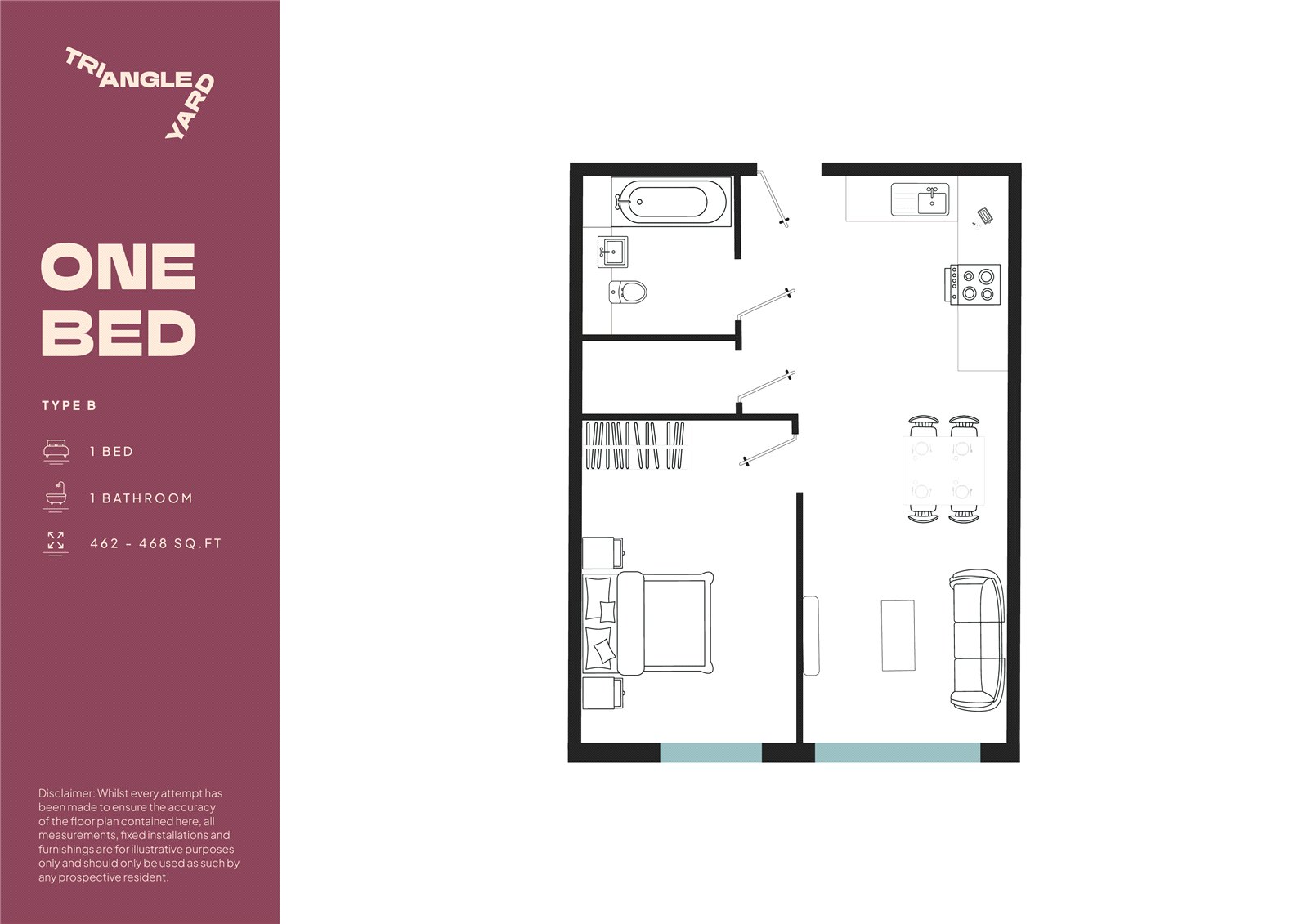 Skinner Street, Leeds floorplan