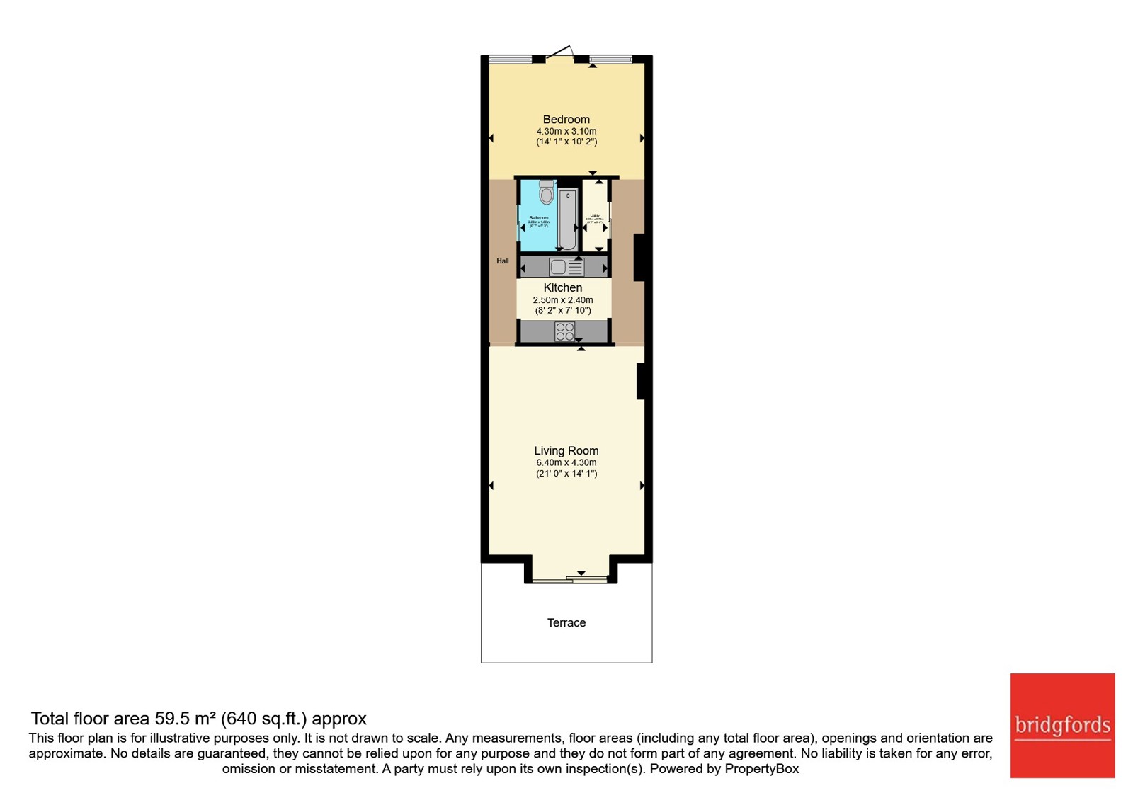 Apartment 107, 32, Woodfield Road, Greater Manchester floorplan
