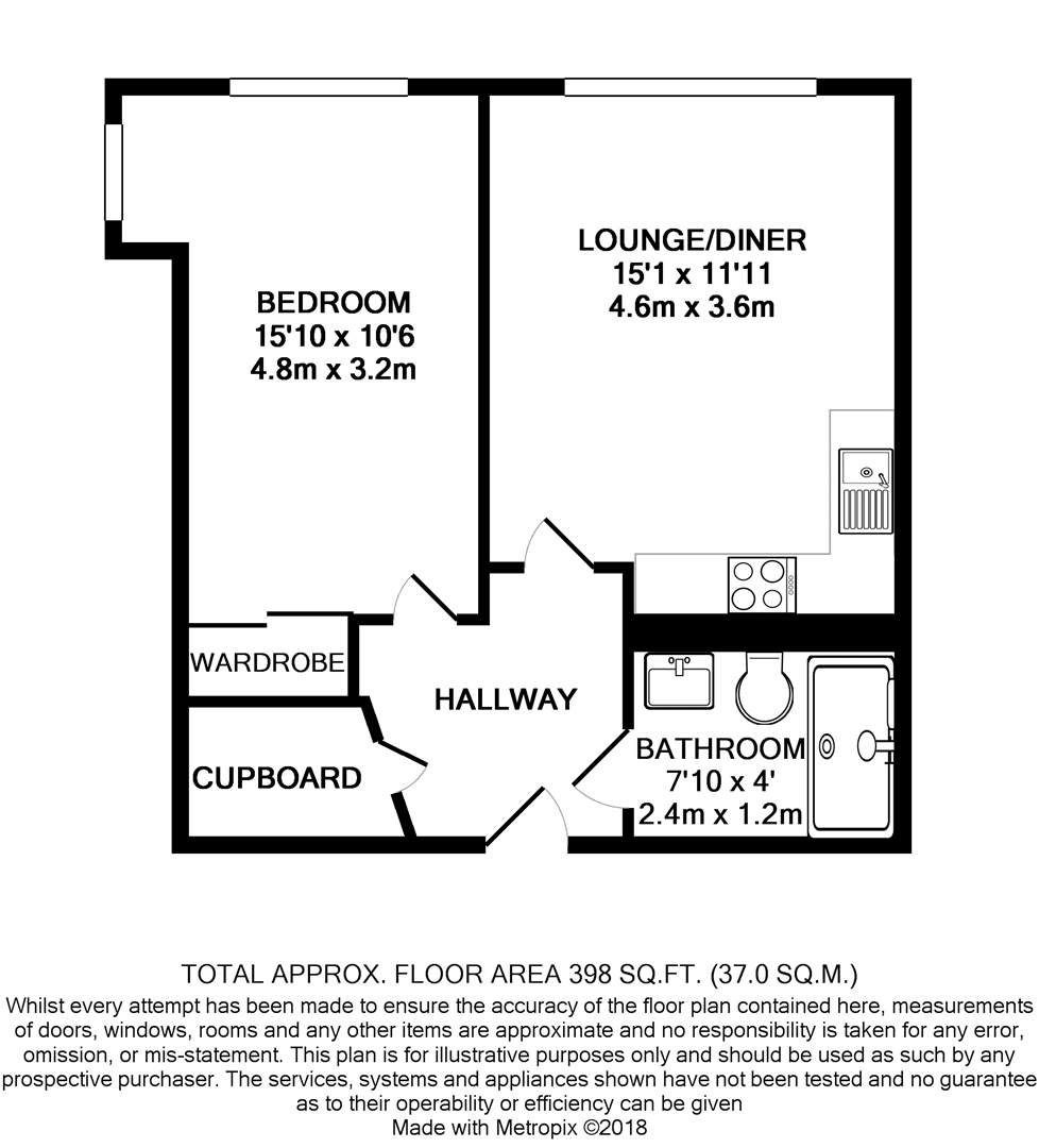 Flat 17, Green Diamond, Bartholomew Square, Brighton floorplan