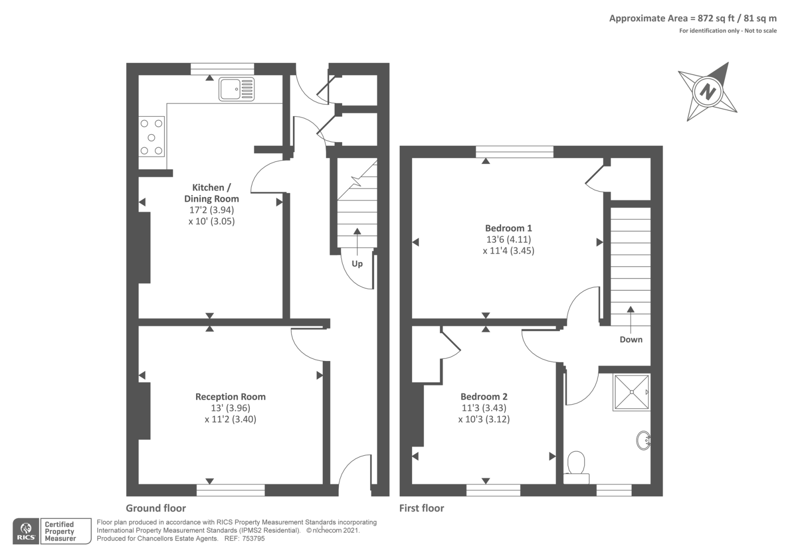 13, Oxford Street, Swindon floorplan