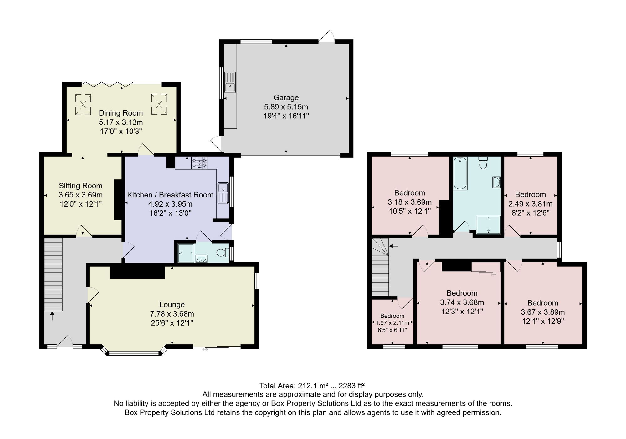 46 Forest Lane Head, Harrogate floorplan