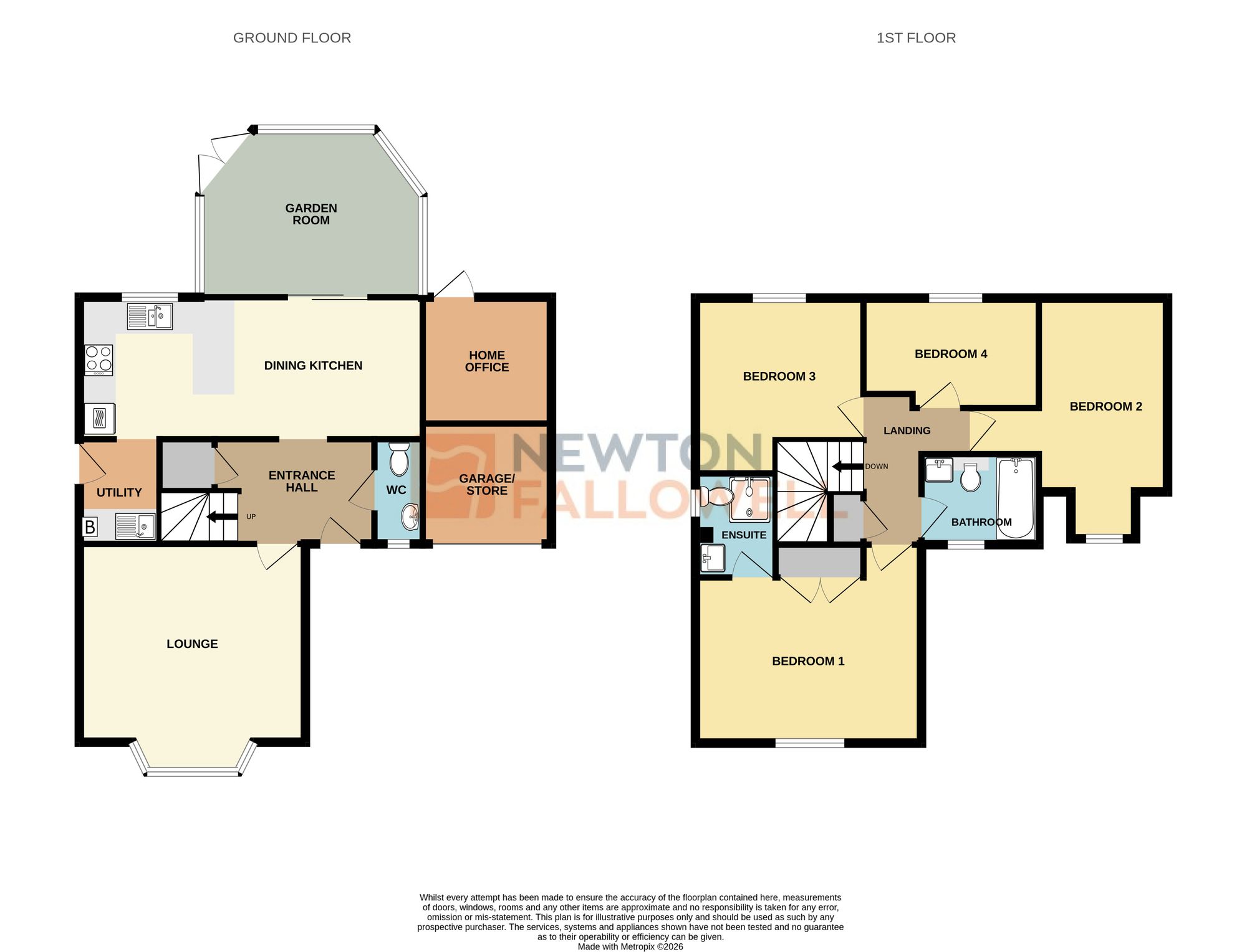 38 Claricoates Drive, Newark floorplan
