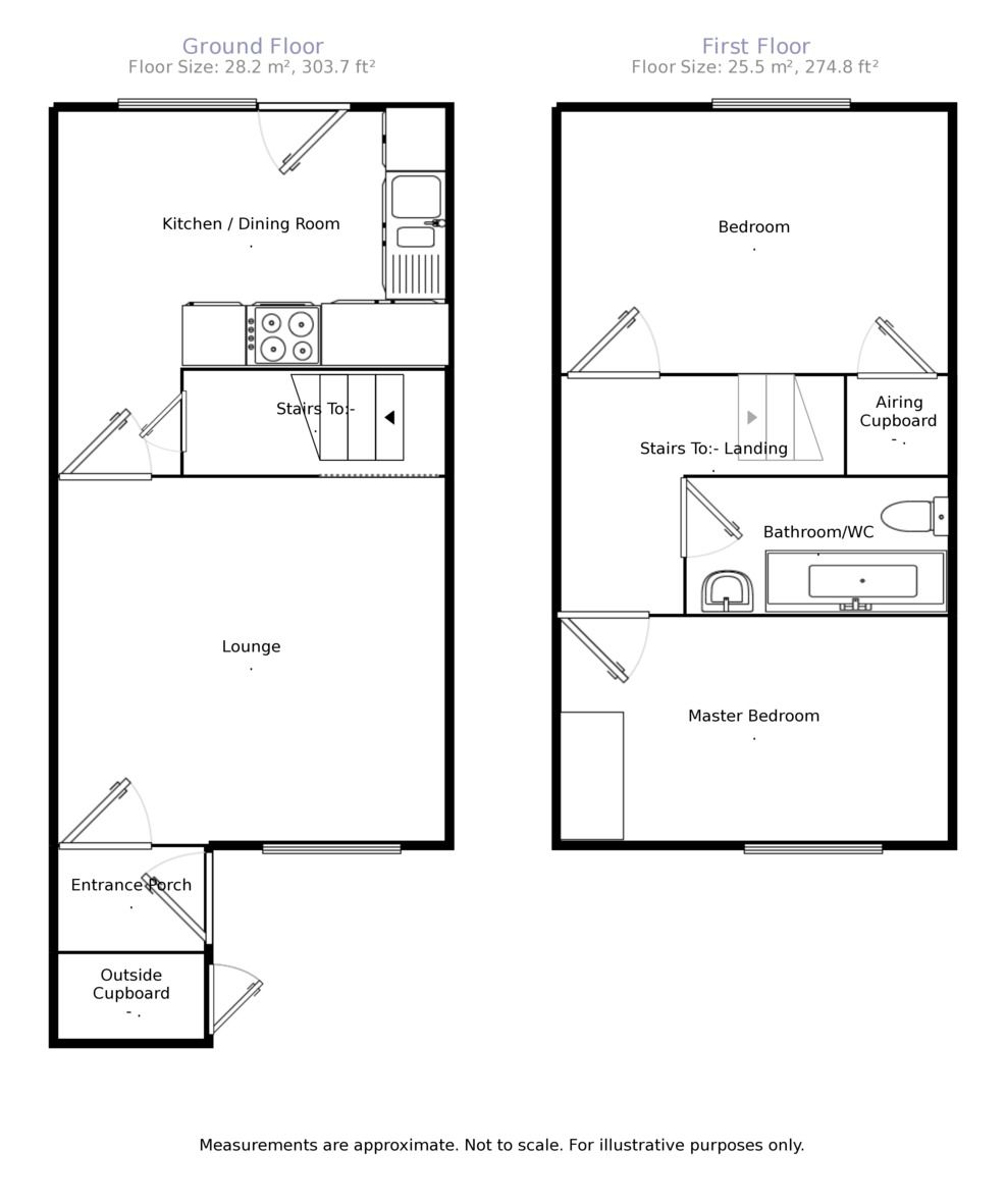 2 Bedrooms  to rent in Heather Gardens, Bedford MK41