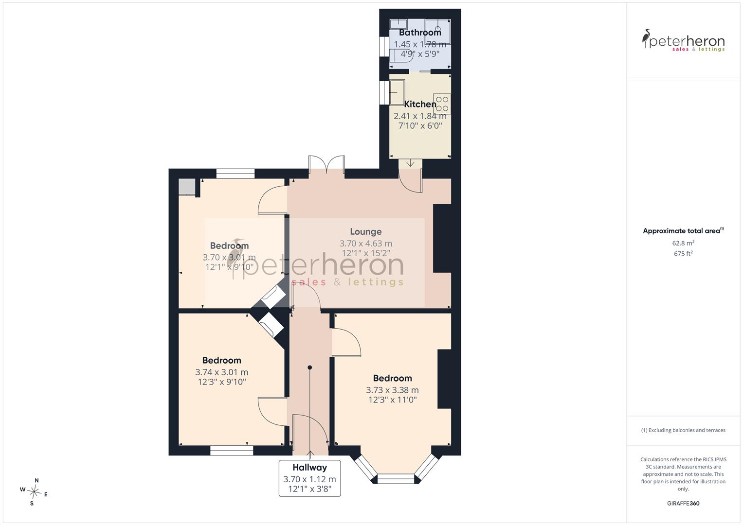 13, Cheviot Street, Sunderland floorplan
