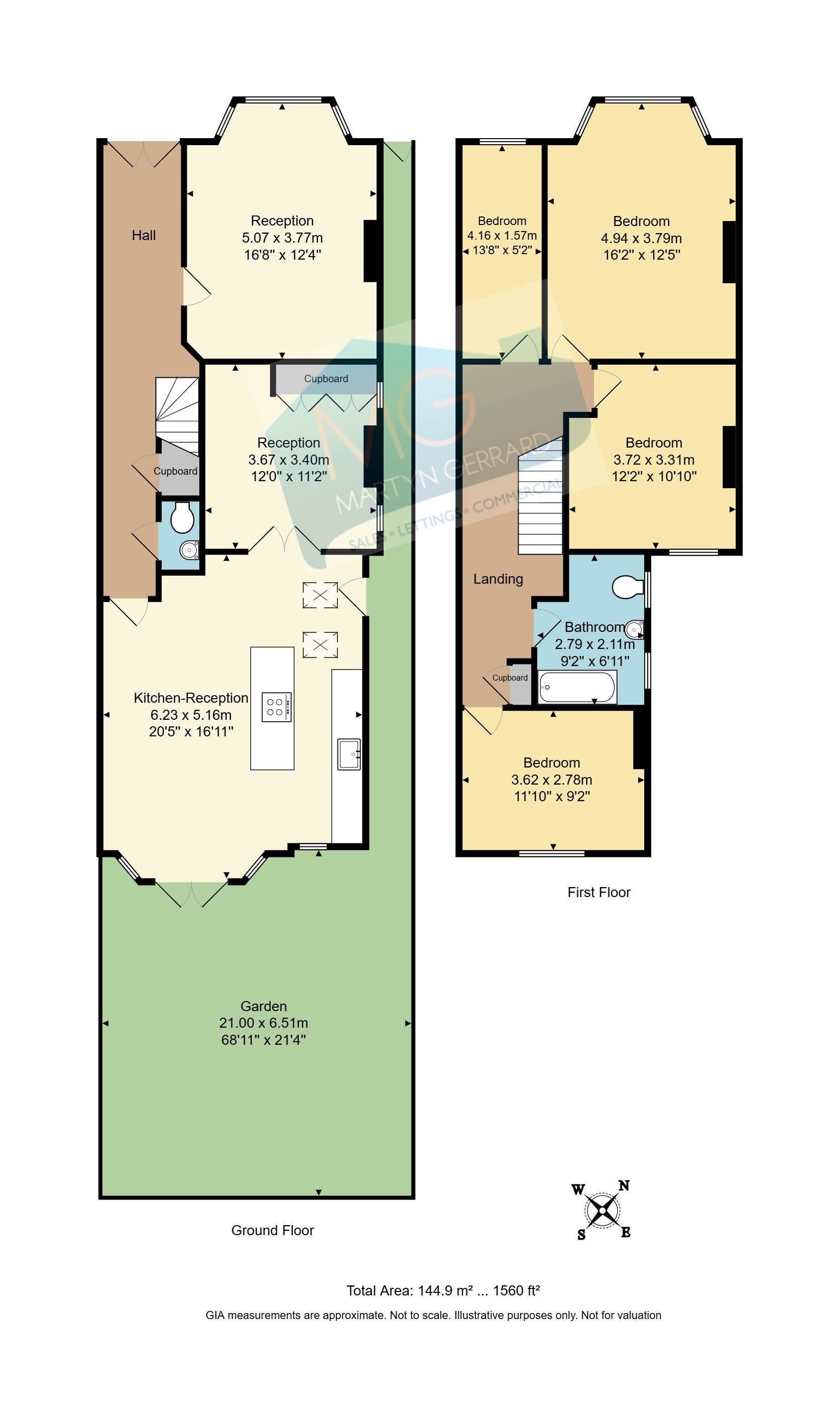 137, Leicester Road, Barnet floorplan