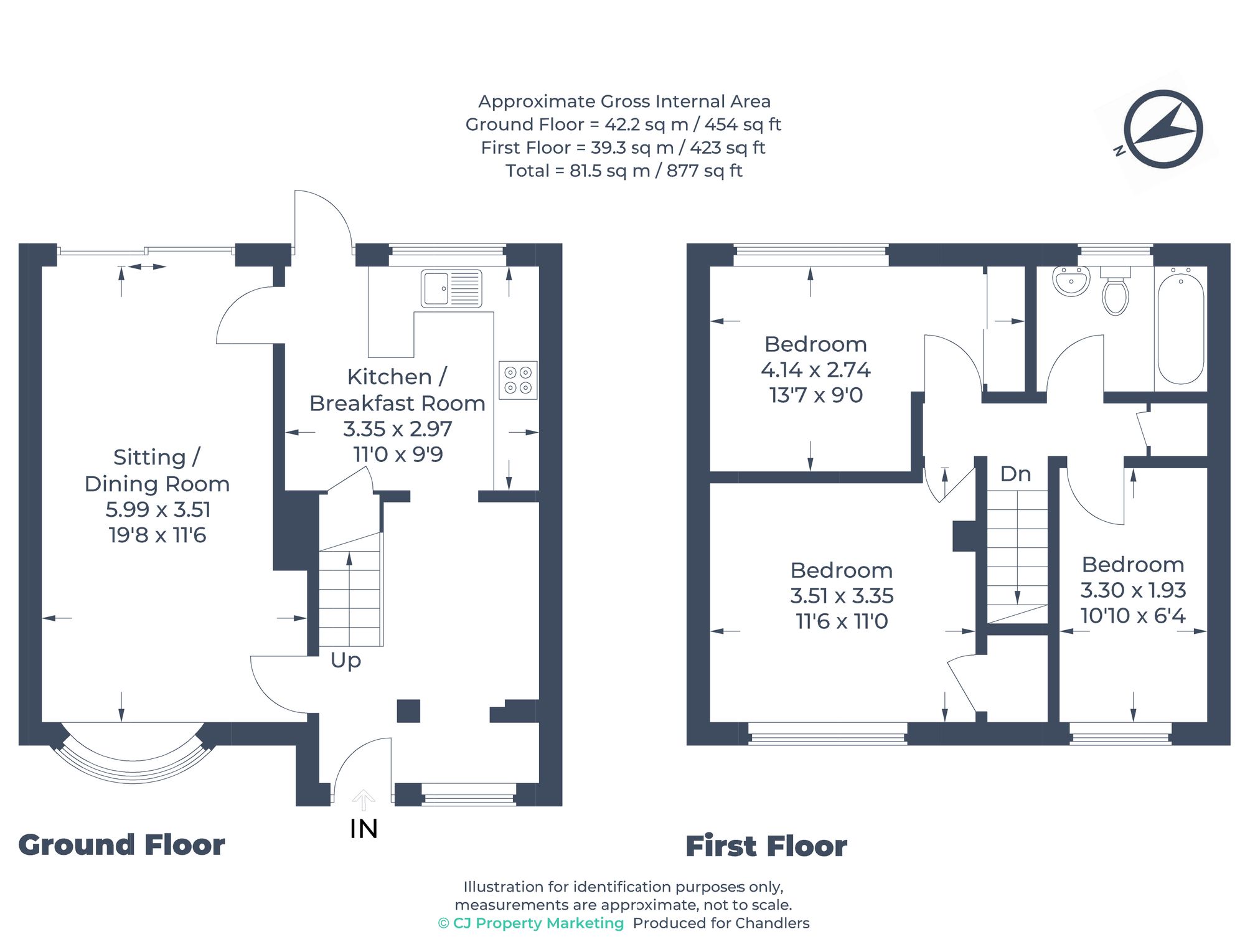 12 Nodes Drive, Stevenage floorplan