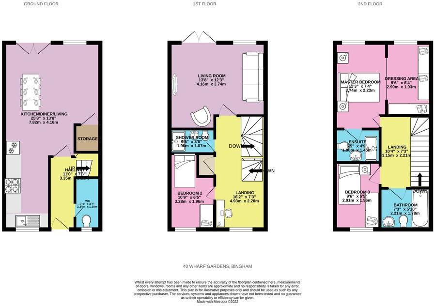 40, Wharf Gardens, Nottingham floorplan