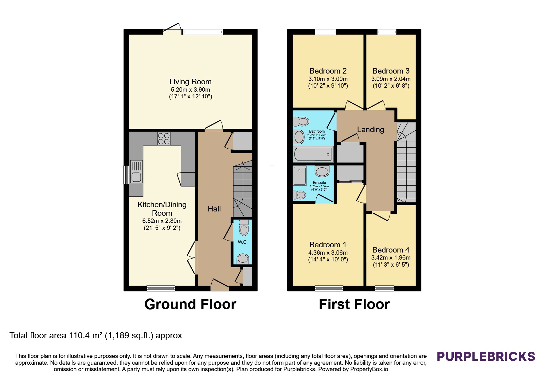 44, Clover Way, Stoke Gifford, Bristol floorplan