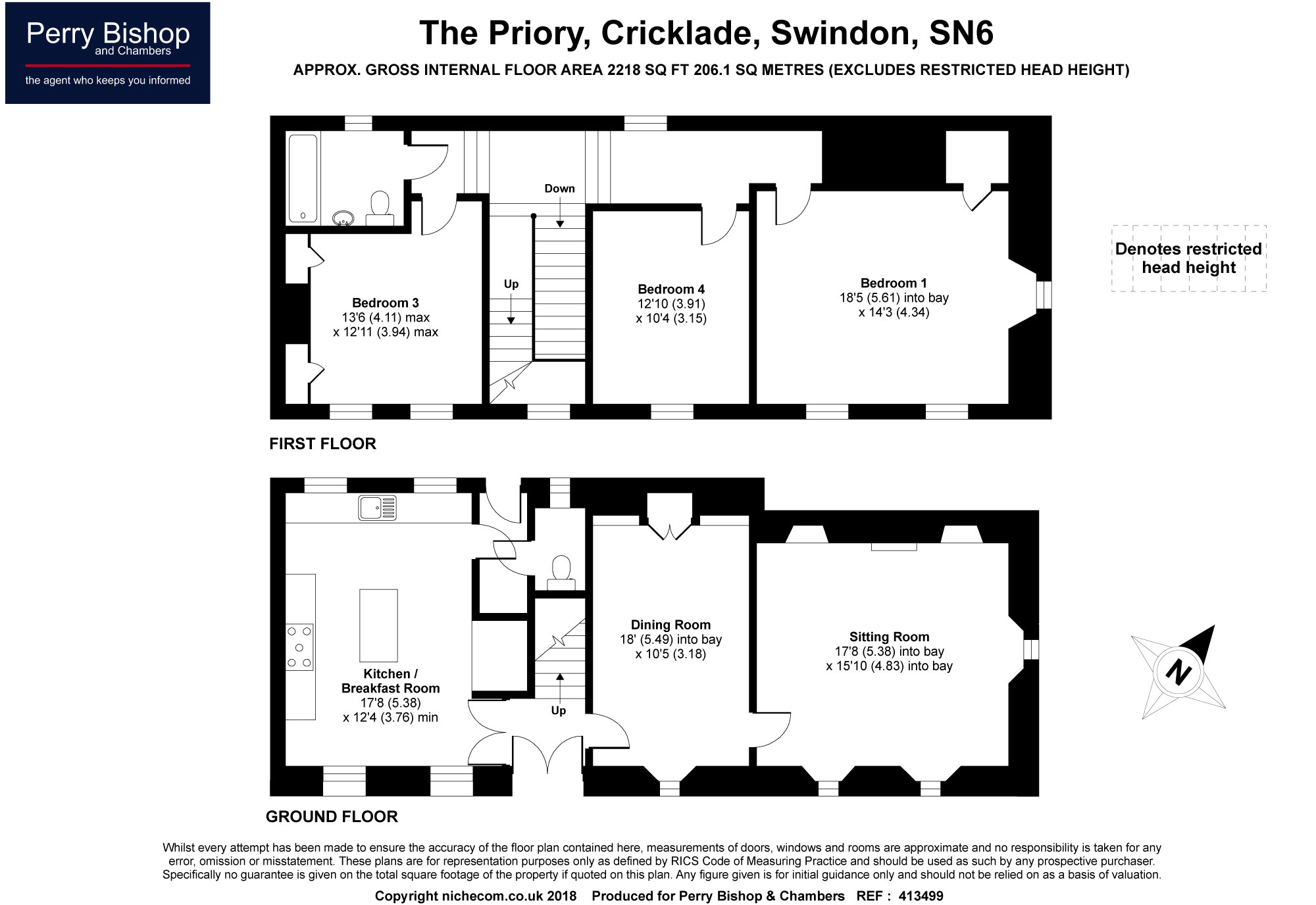 5 Bedrooms Semi-detached house for sale in The Priory, Cricklade, Swindon SN6
