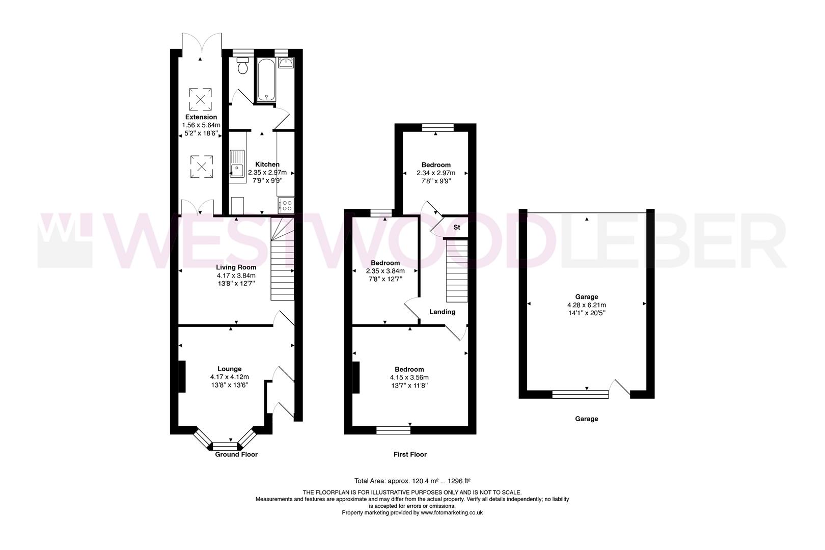 8 Turnford Villas, High Road, Broxbourne floorplan