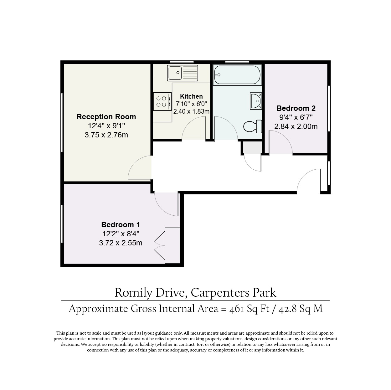 9, Romilly Drive, Hertfordshire floorplan