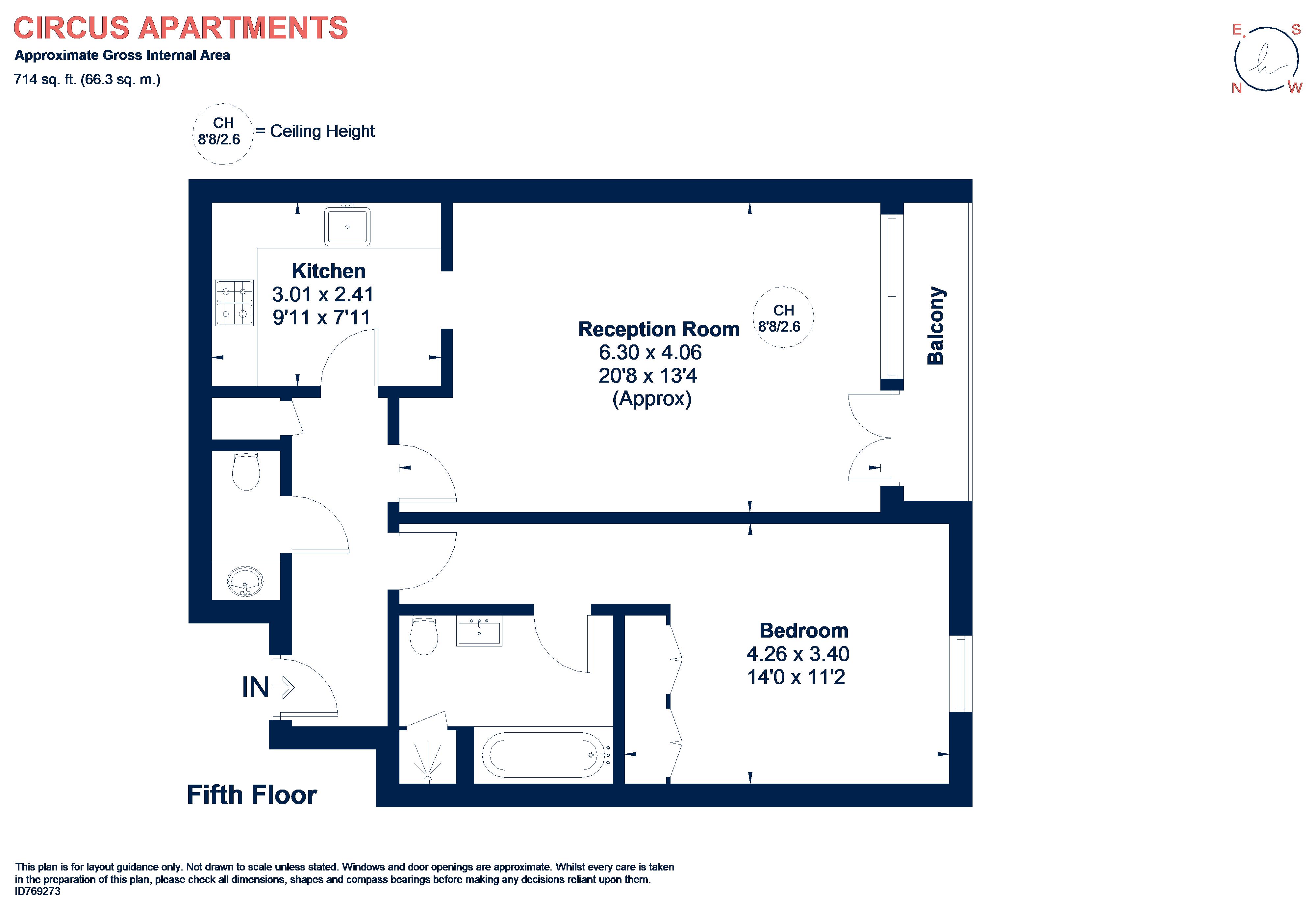 Westferry Circus, London floorplan