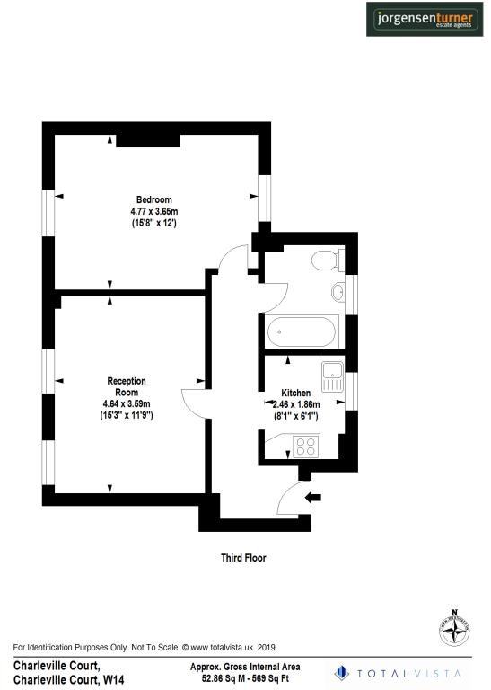 2 Bedrooms Flat to rent in Charleville Court, West Kensington, London W14