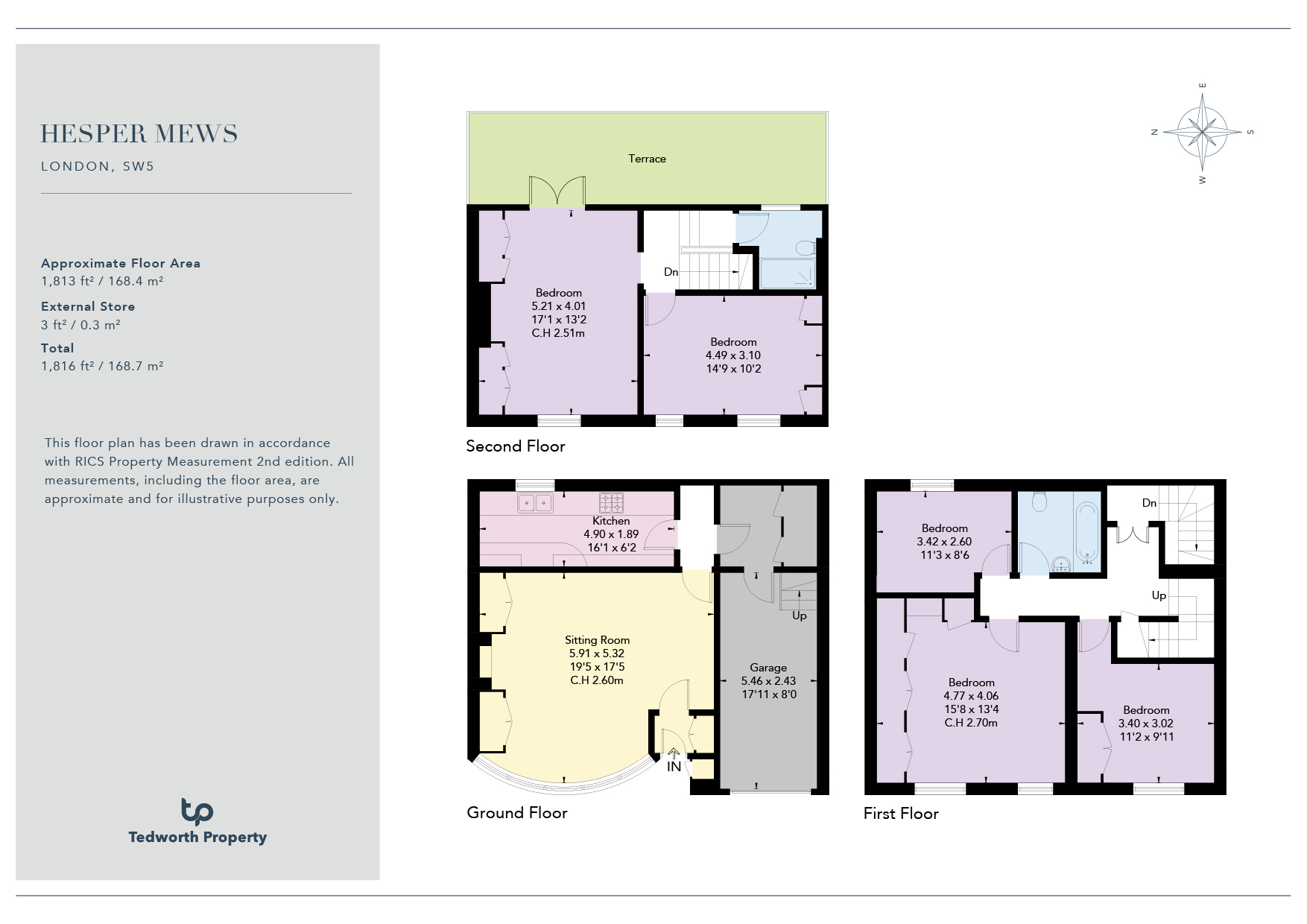11, Hesper Mews, London floorplan