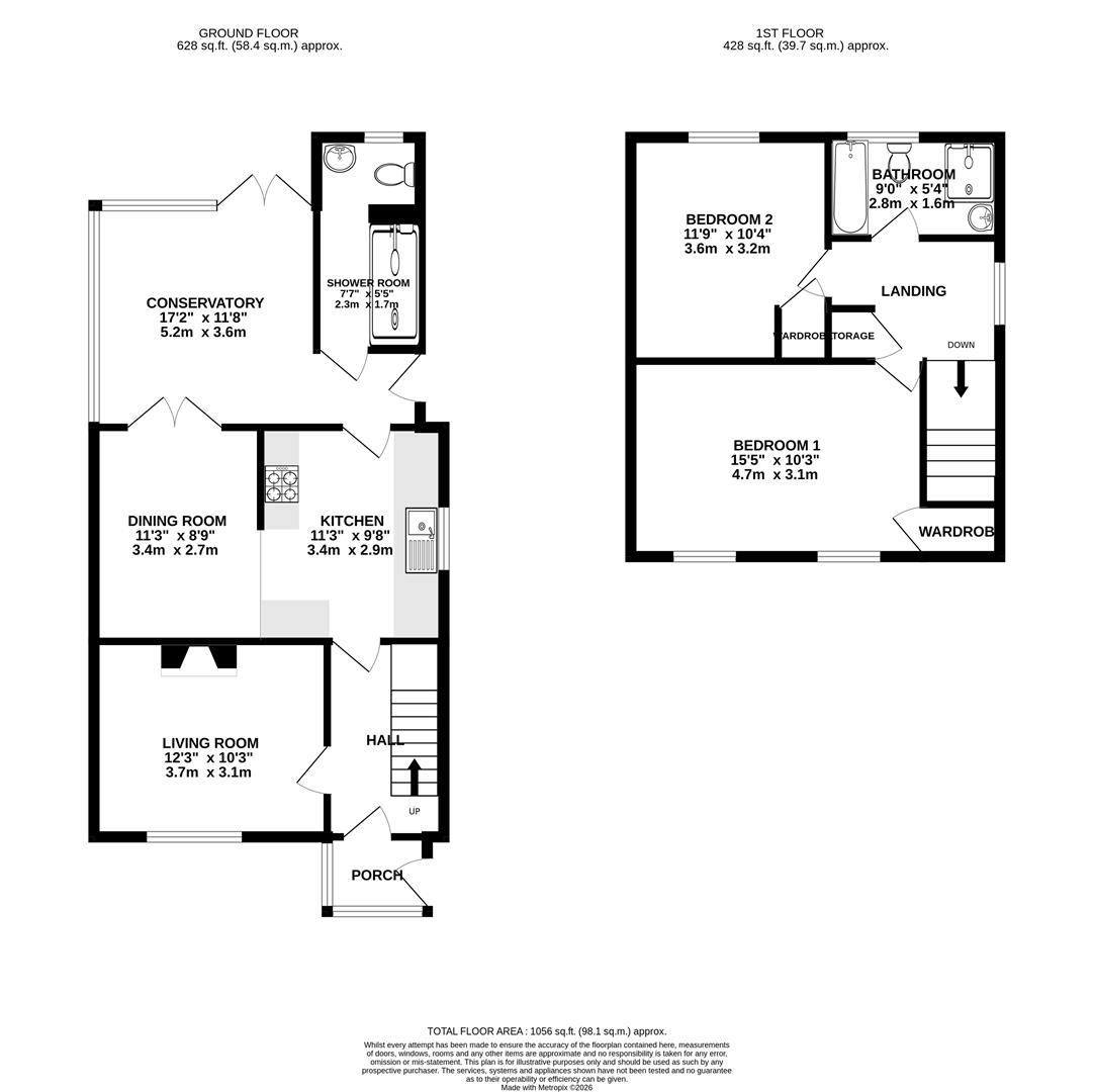 Derwent Road, Weymouth floorplan