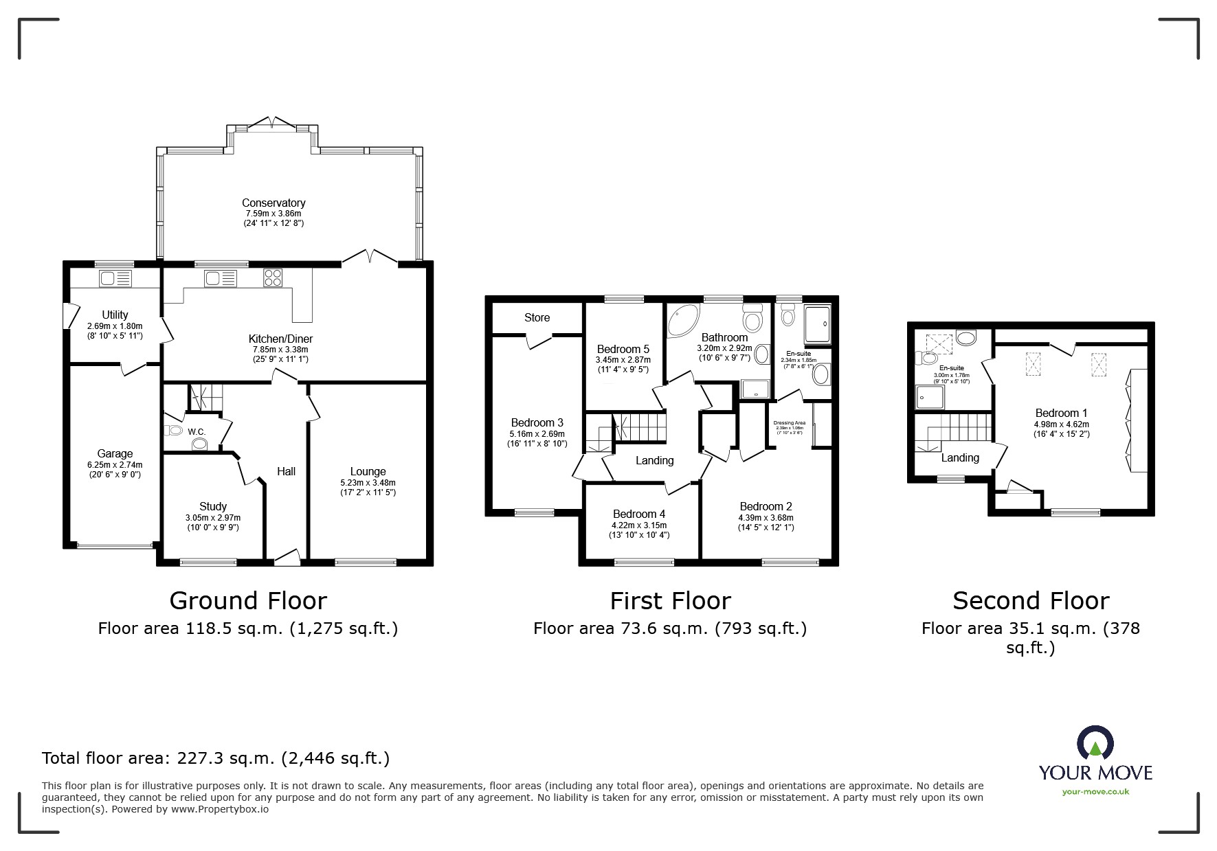 22, Heathley Park Drive, Leicestershire floorplan