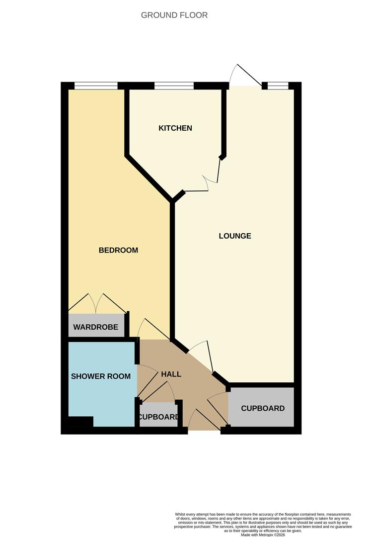 8 Allandale Court, Rectory Road, Burnham-On-Sea floorplan