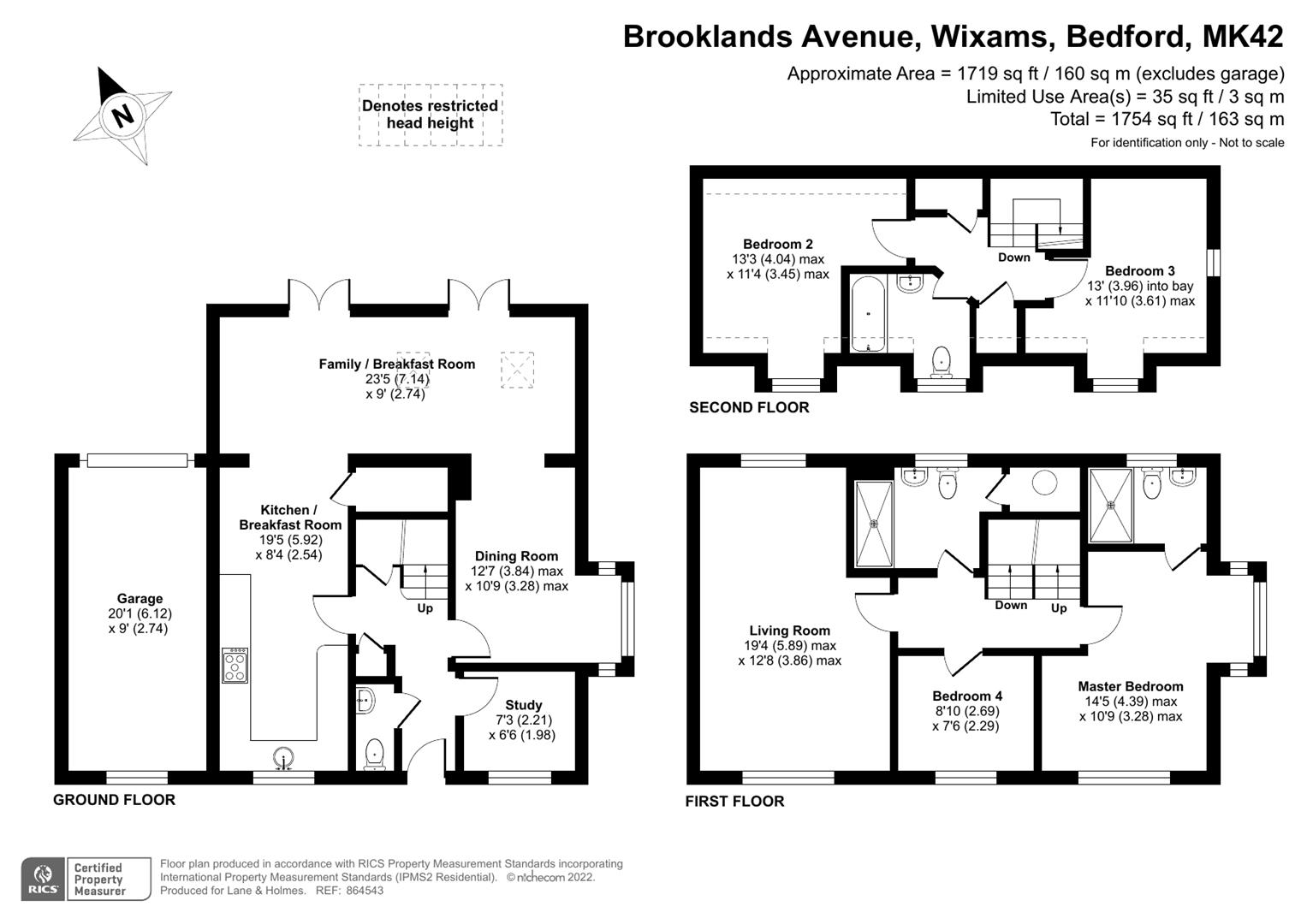 Brooklands Avenue, Wixams, Bedford MK42, 4 bedroom semidetached house