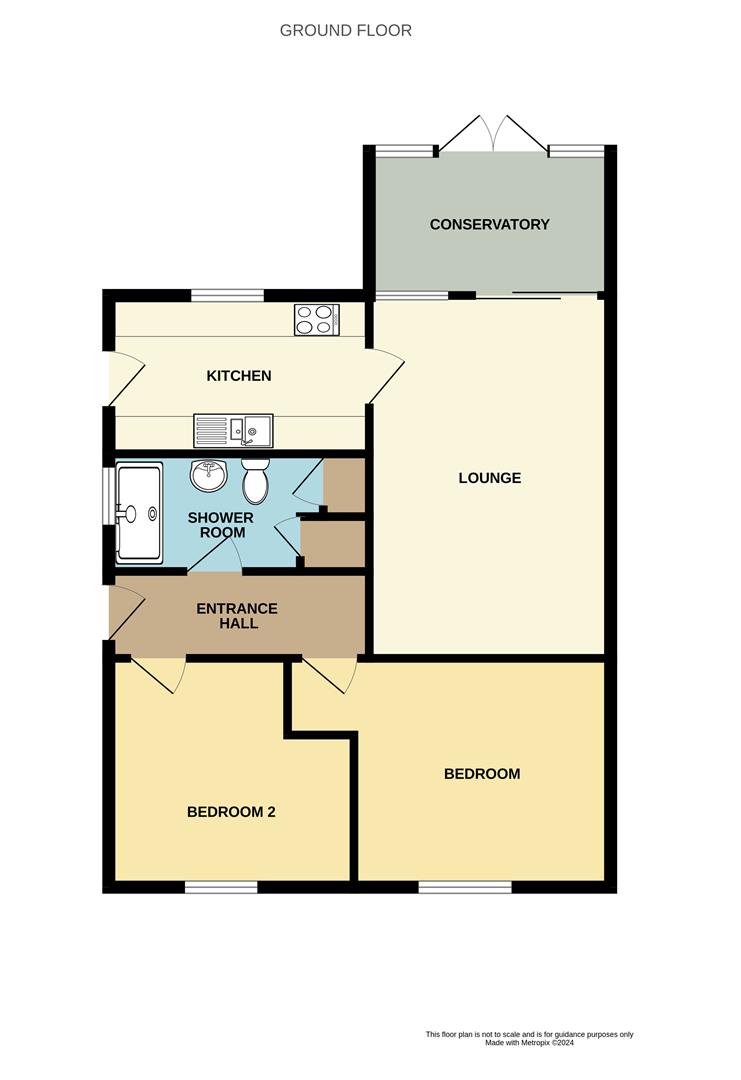 24, Fair Isle Drive, Nuneaton floorplan