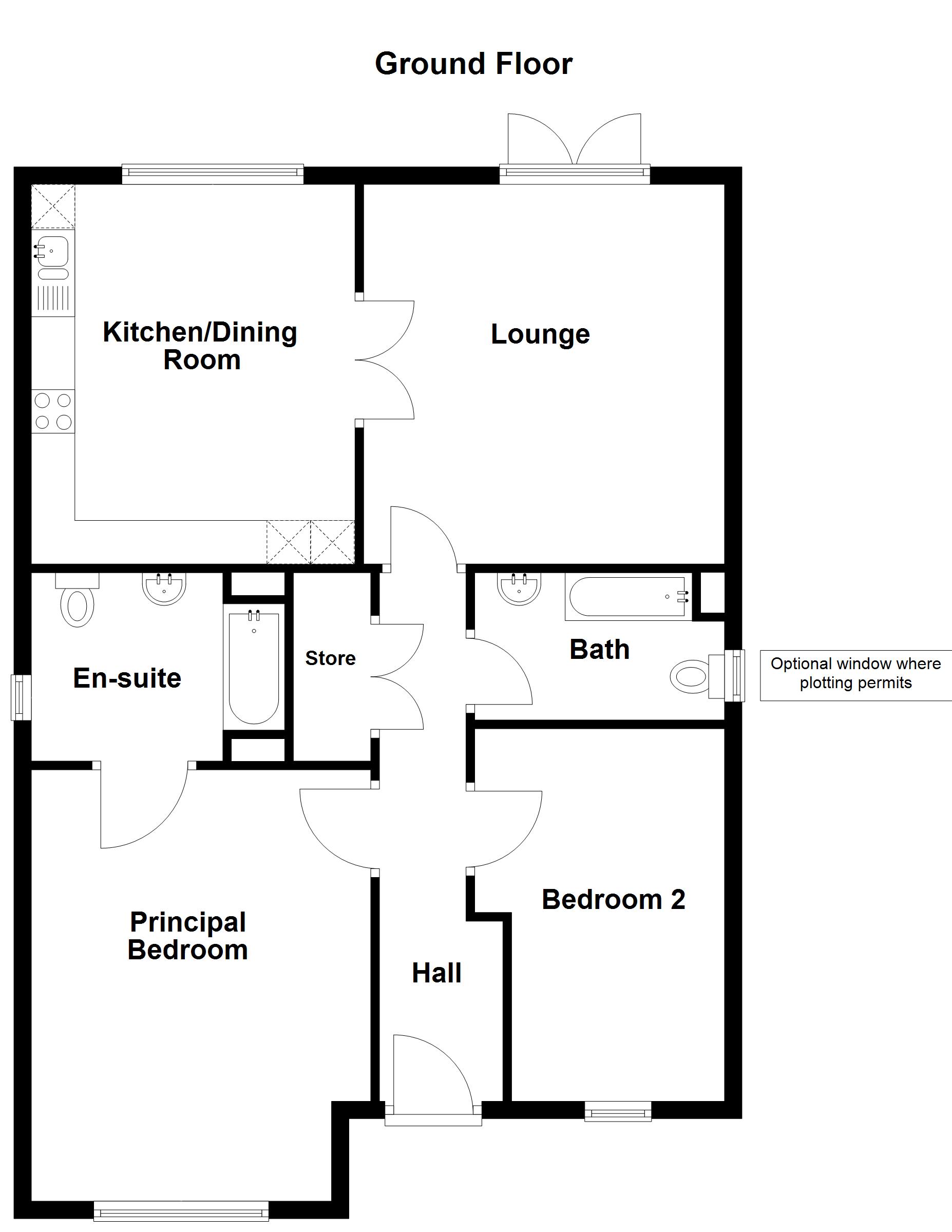 the_heron, Cliff Road, Hornsea floorplan