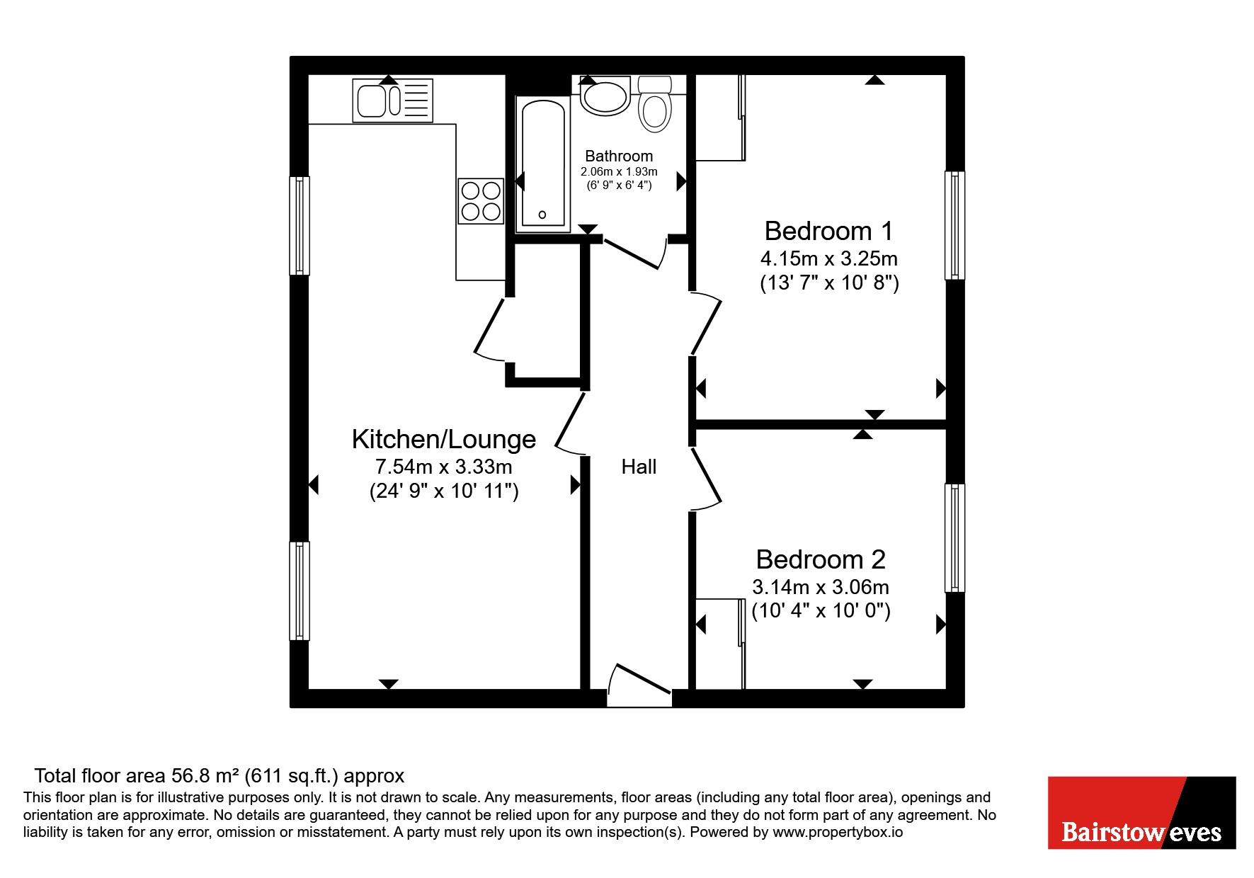58, Firecrest Close, Coventry floorplan
