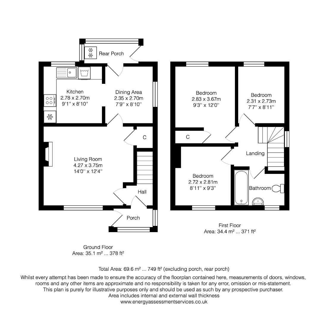2, Mount View, Bath floorplan