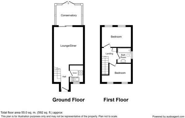 2 Bedrooms Terraced house for sale in Greenfinches, Hempstead, Gillingham, Kent ME7