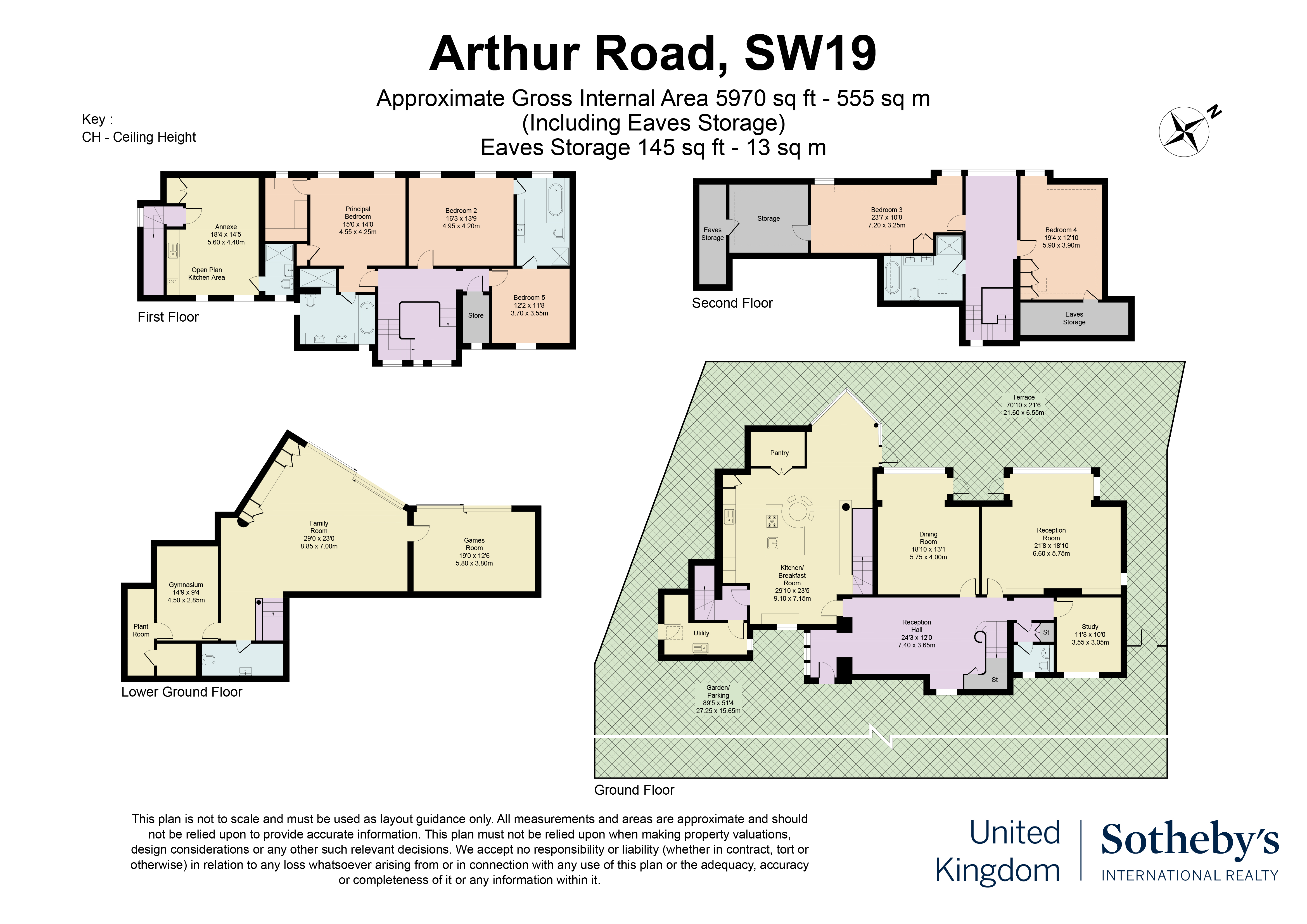 Arthur Road, London floorplan