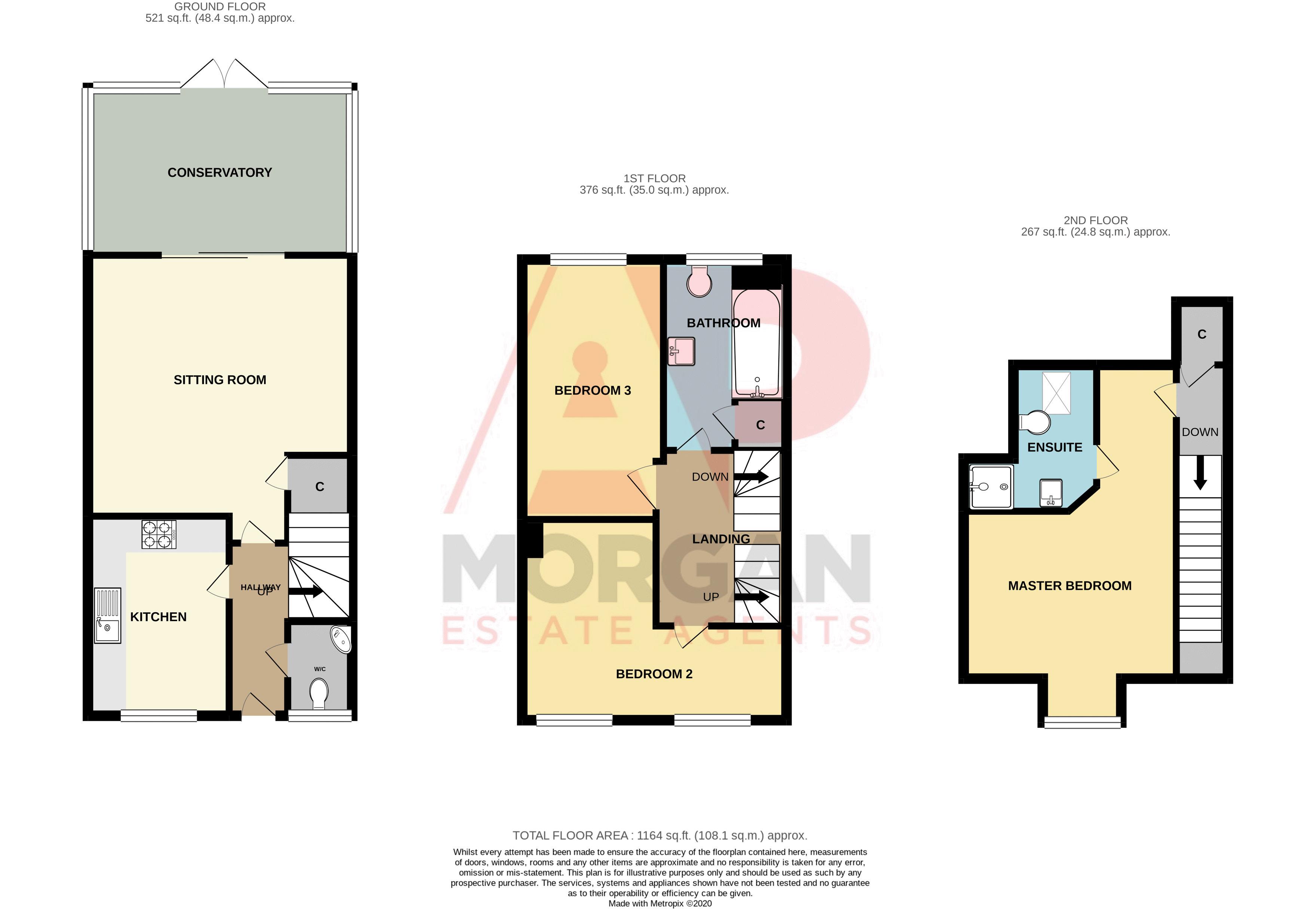 3 bed terraced house for sale in Bickon Drive, Brierley Hill