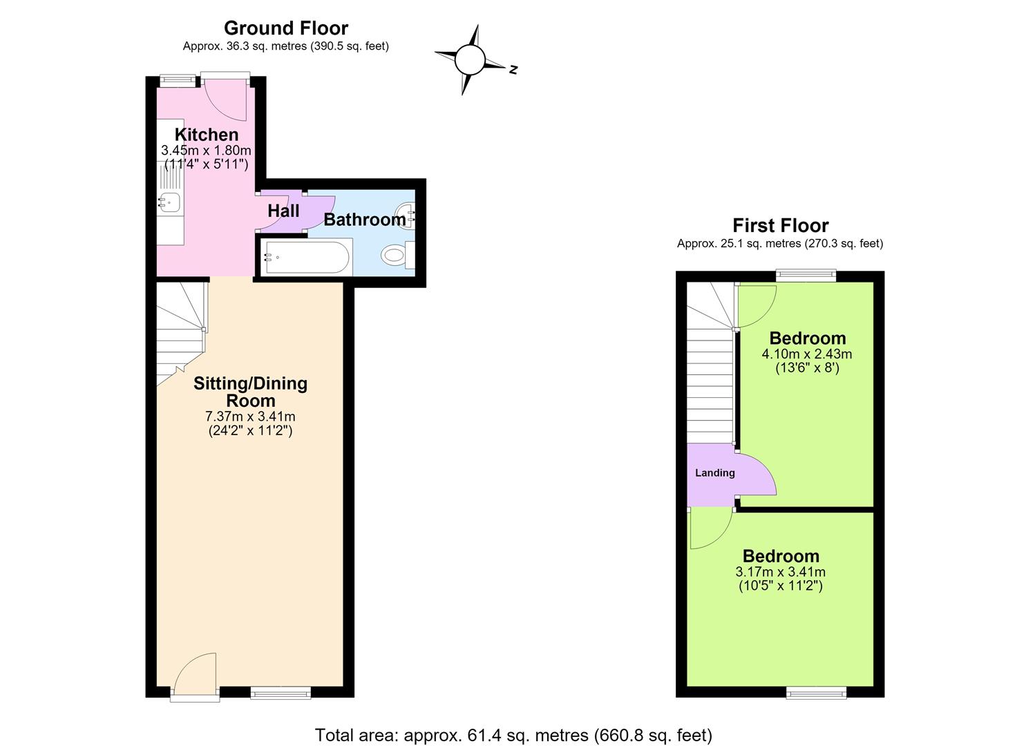 435, Norwich Road, Ipswich floorplan