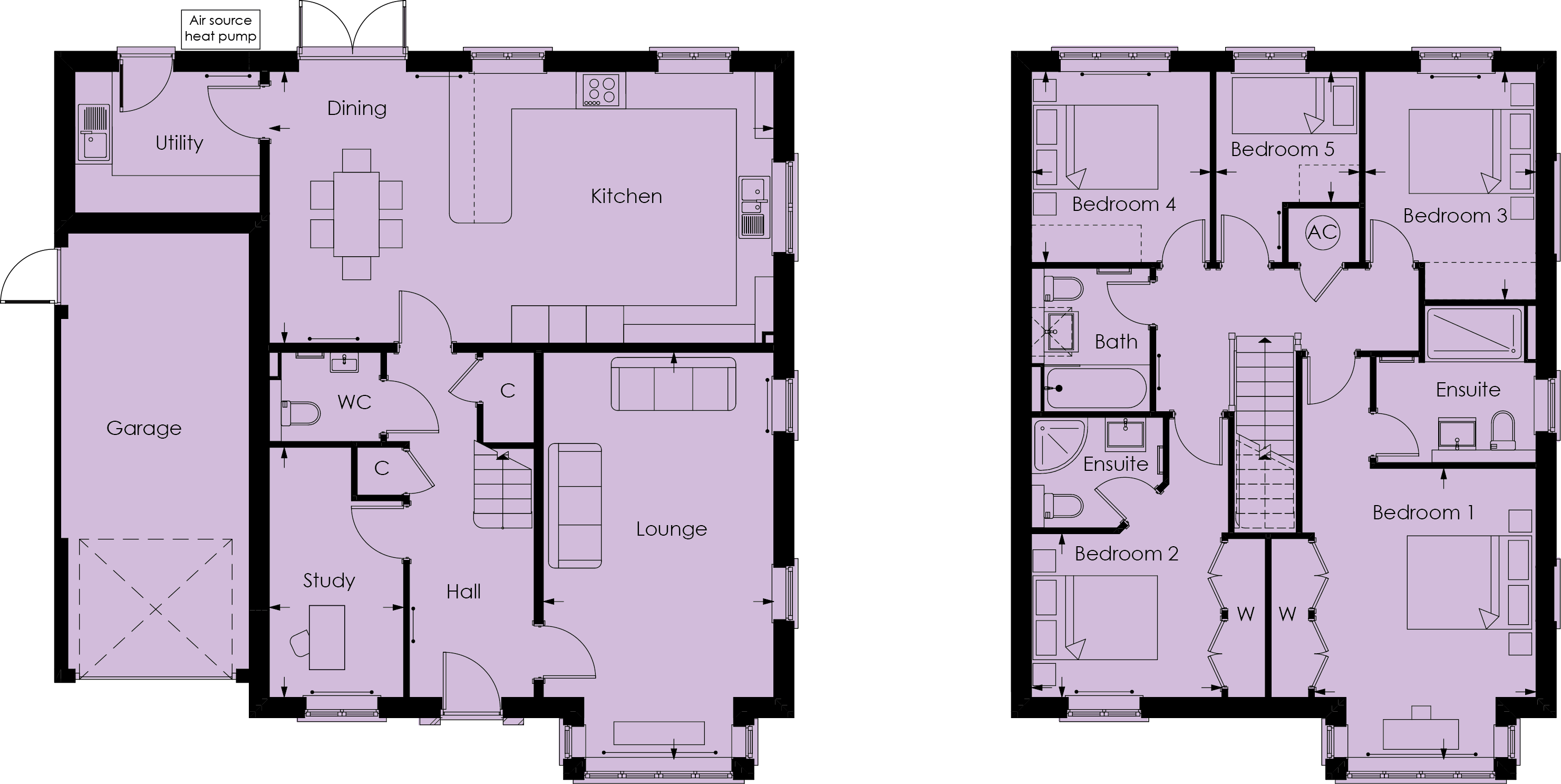 Chiltern View, Castlefield, Preston, Hertfordshire SG4, 5 bedroom