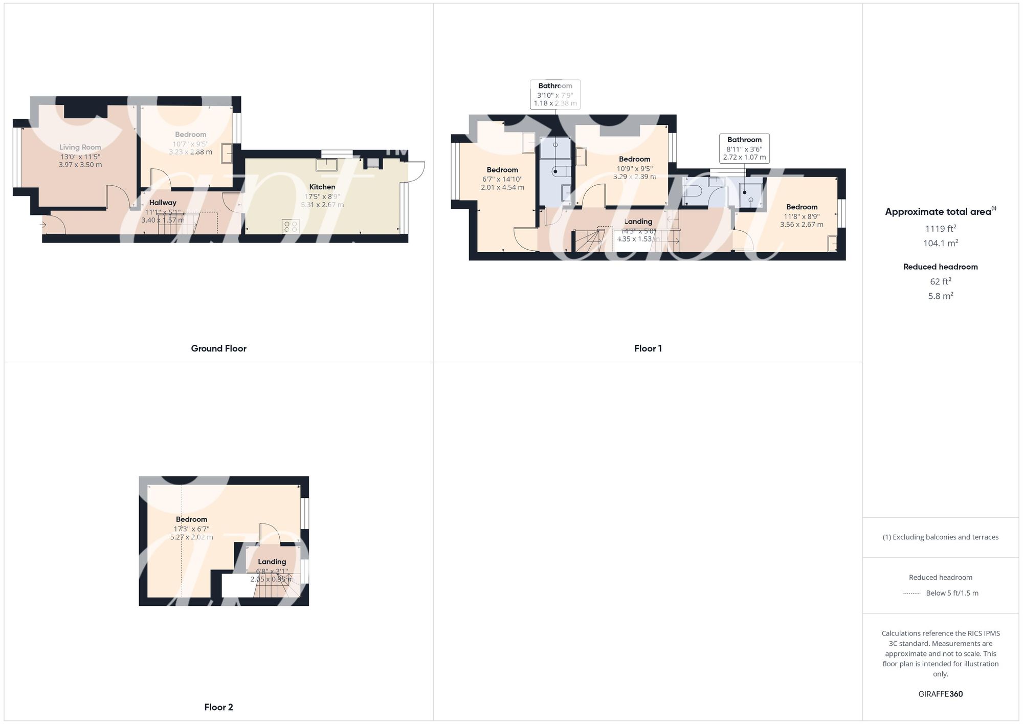 51 Totland Road, Brighton floorplan
