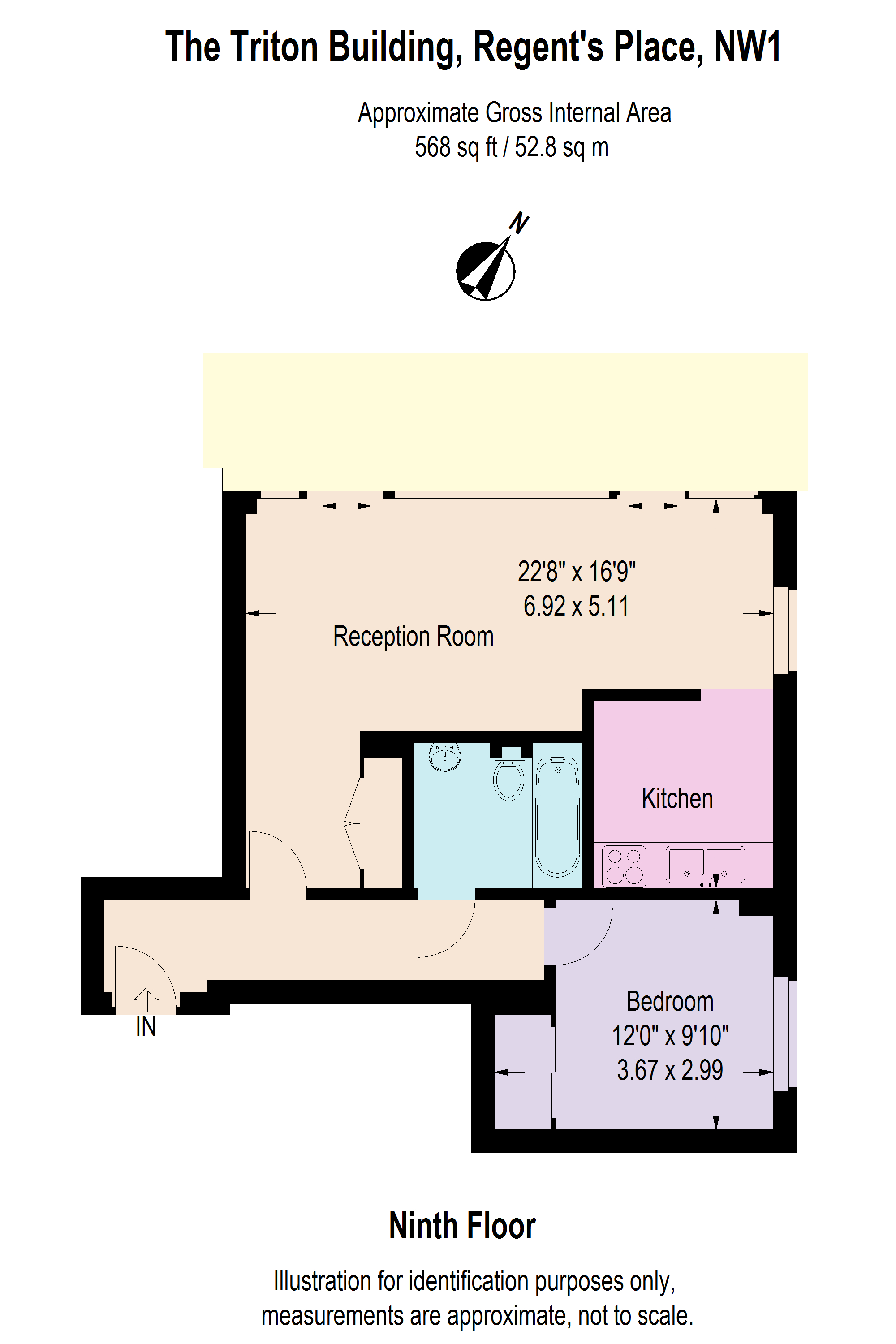 Brock Street, London floorplan