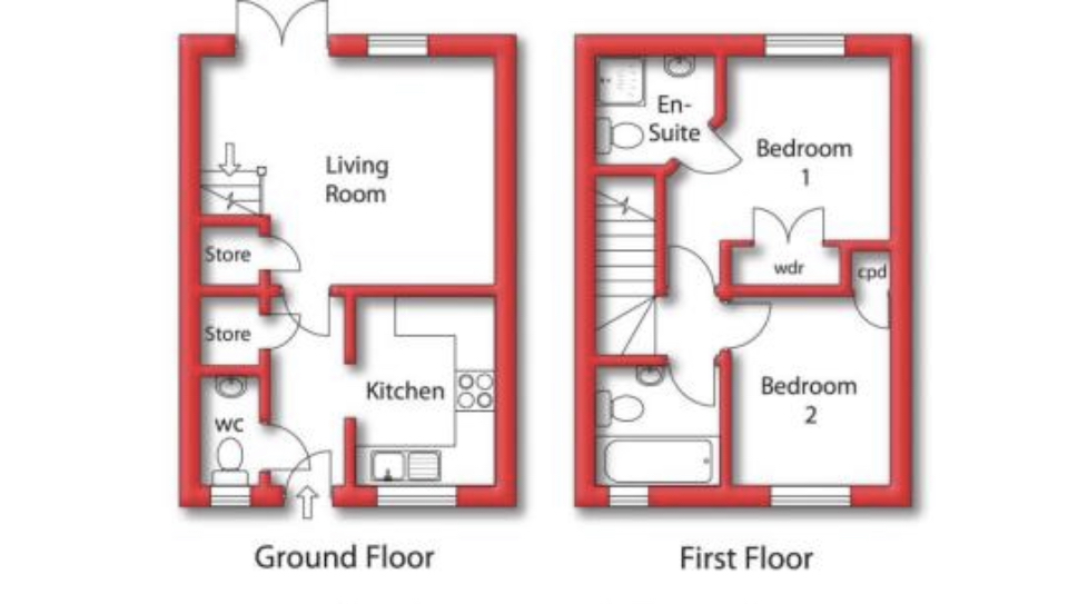 Millgate Close, StourportOnSevern DY13, 2 bedroom end terrace house