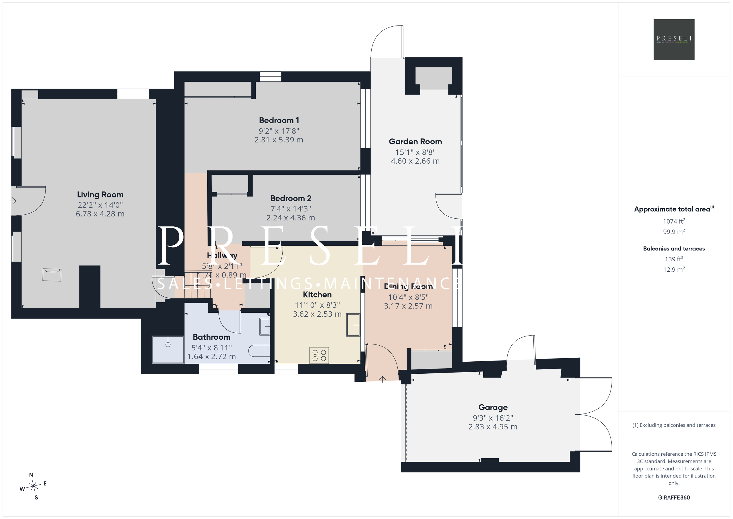 The Cottage, Newport floorplan
