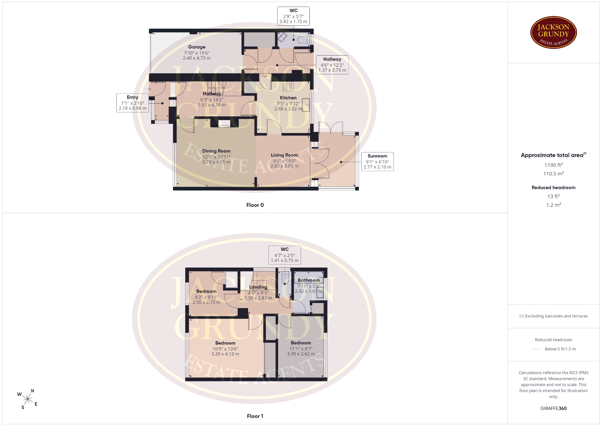 37, Taunton Avenue, Northampton floorplan
