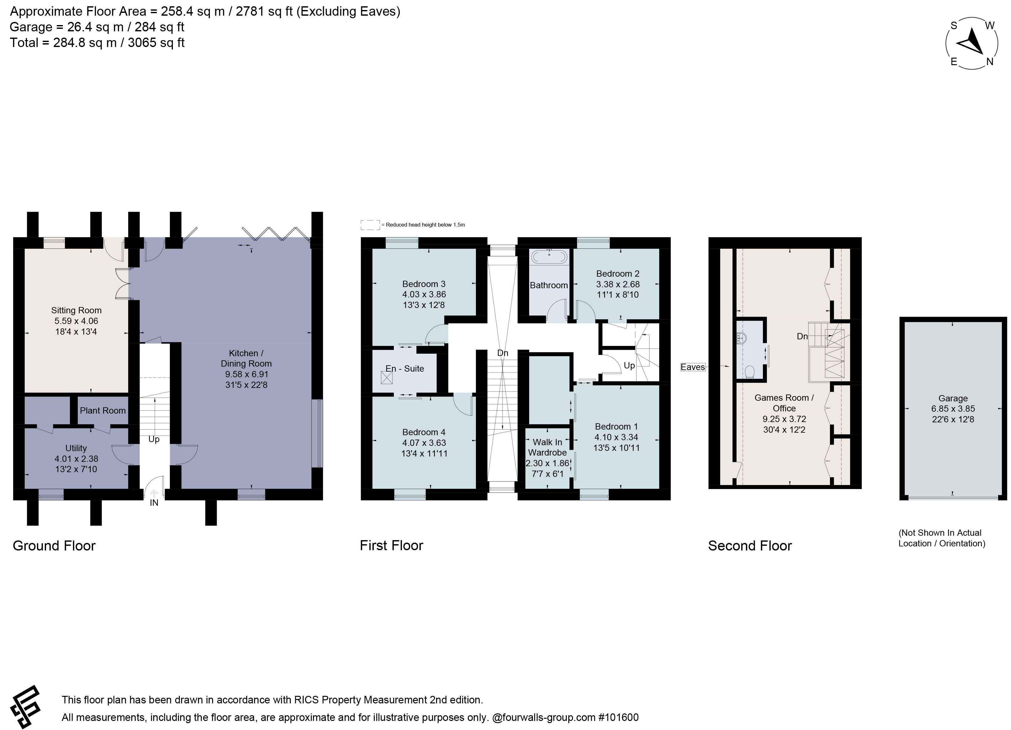 1 Tally Ho Court,, Old Burford Road, Chipping Norton floorplan