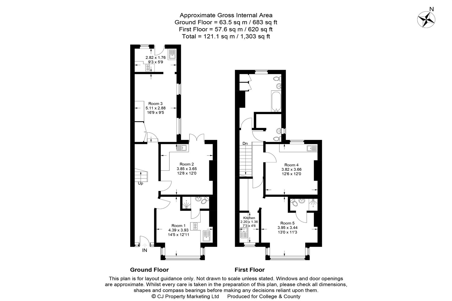 119, Divinity Road, Oxford, OX4 floorplan