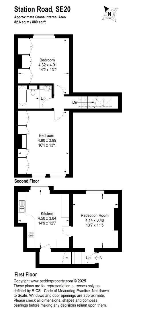 21a, Station Road, London floorplan
